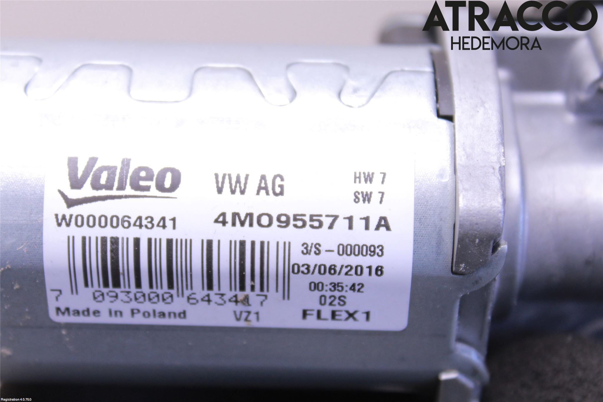 Audi A4/S4 B9 16-19 Viskermotor Bakluke