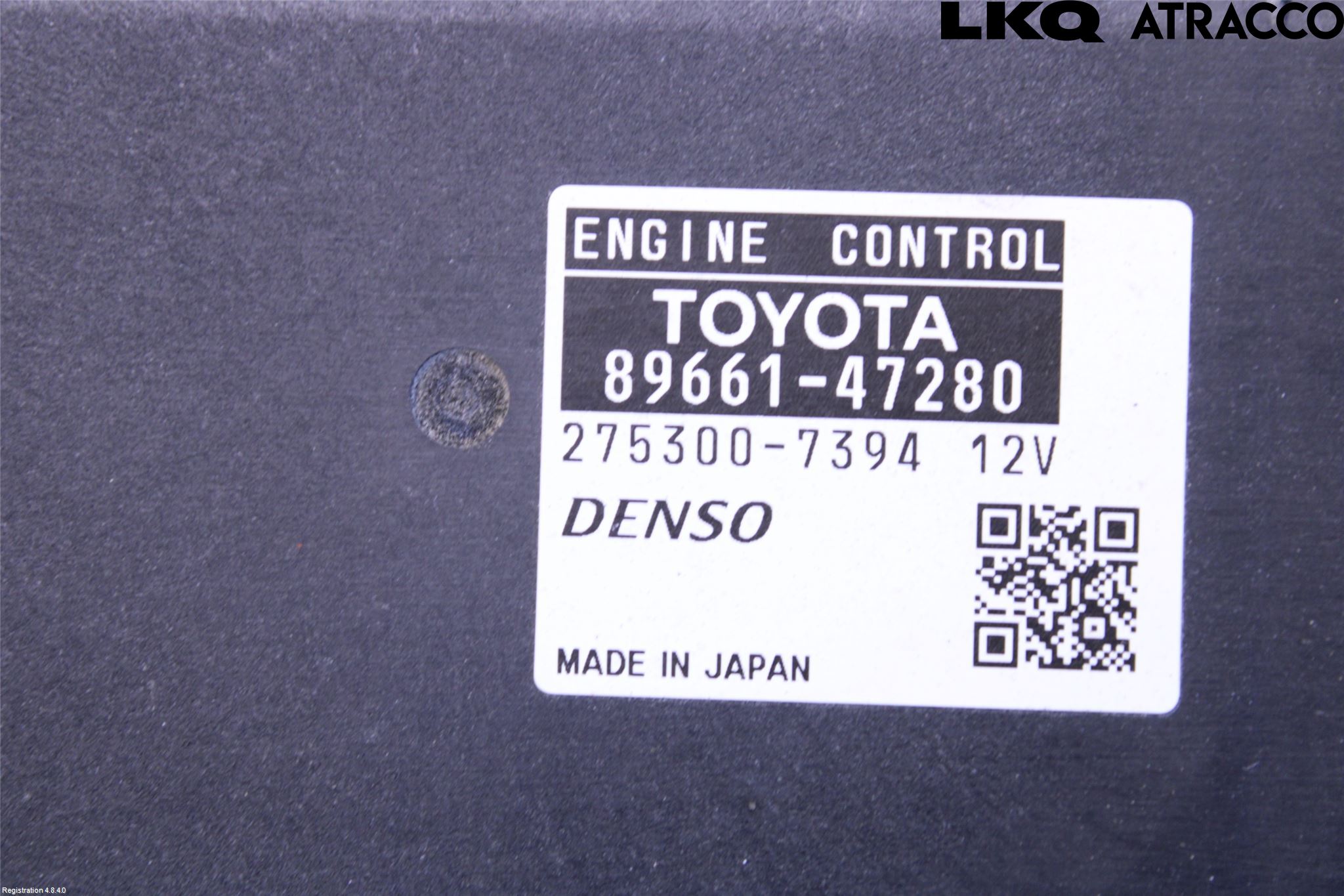 Toyota PRIUS ZVW30 09-20 Styreenhet Innsprøytning