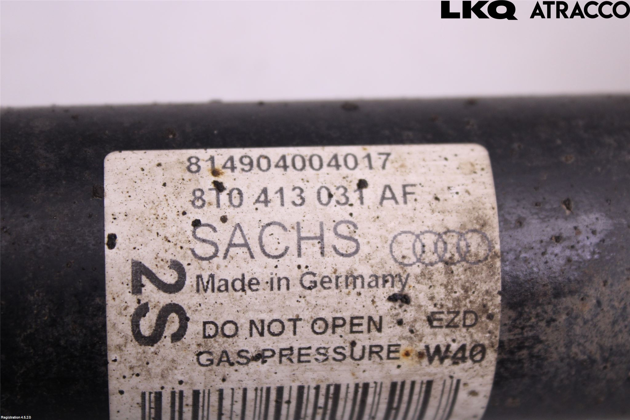 Audi A4 12-15 Fjærbein Foran Venstre