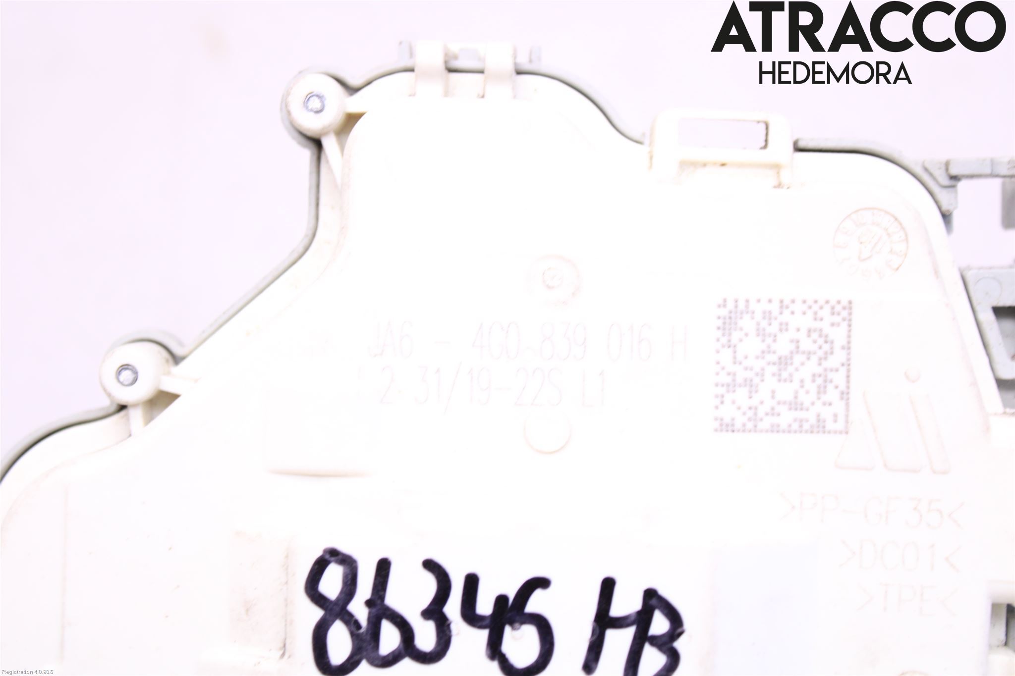 Audi A5 17- Dørlås - Låsekasse