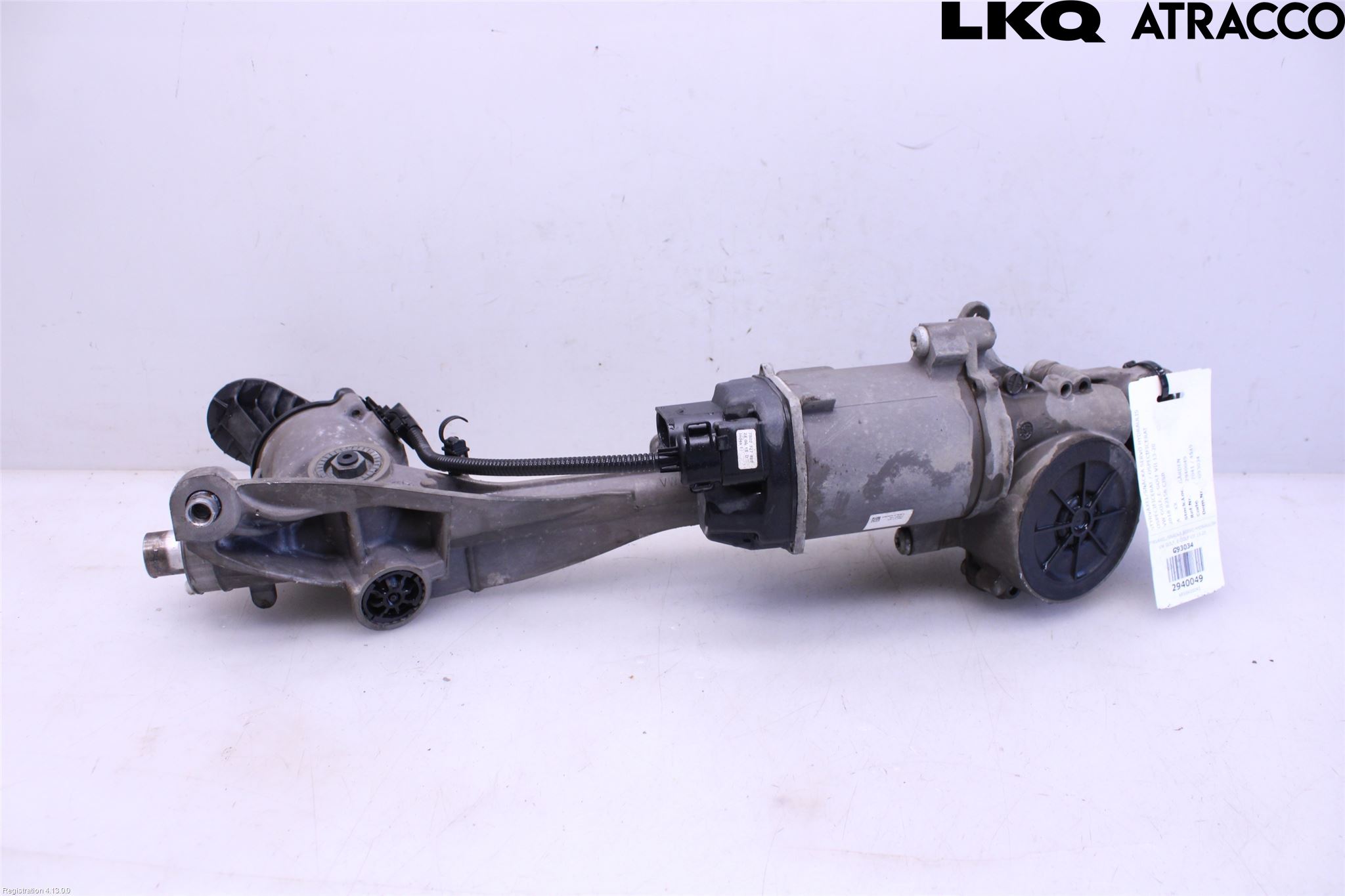 Volkswagen VW GOLF / E-GOLF VII 13-20 Servo Snekke - Tannstang