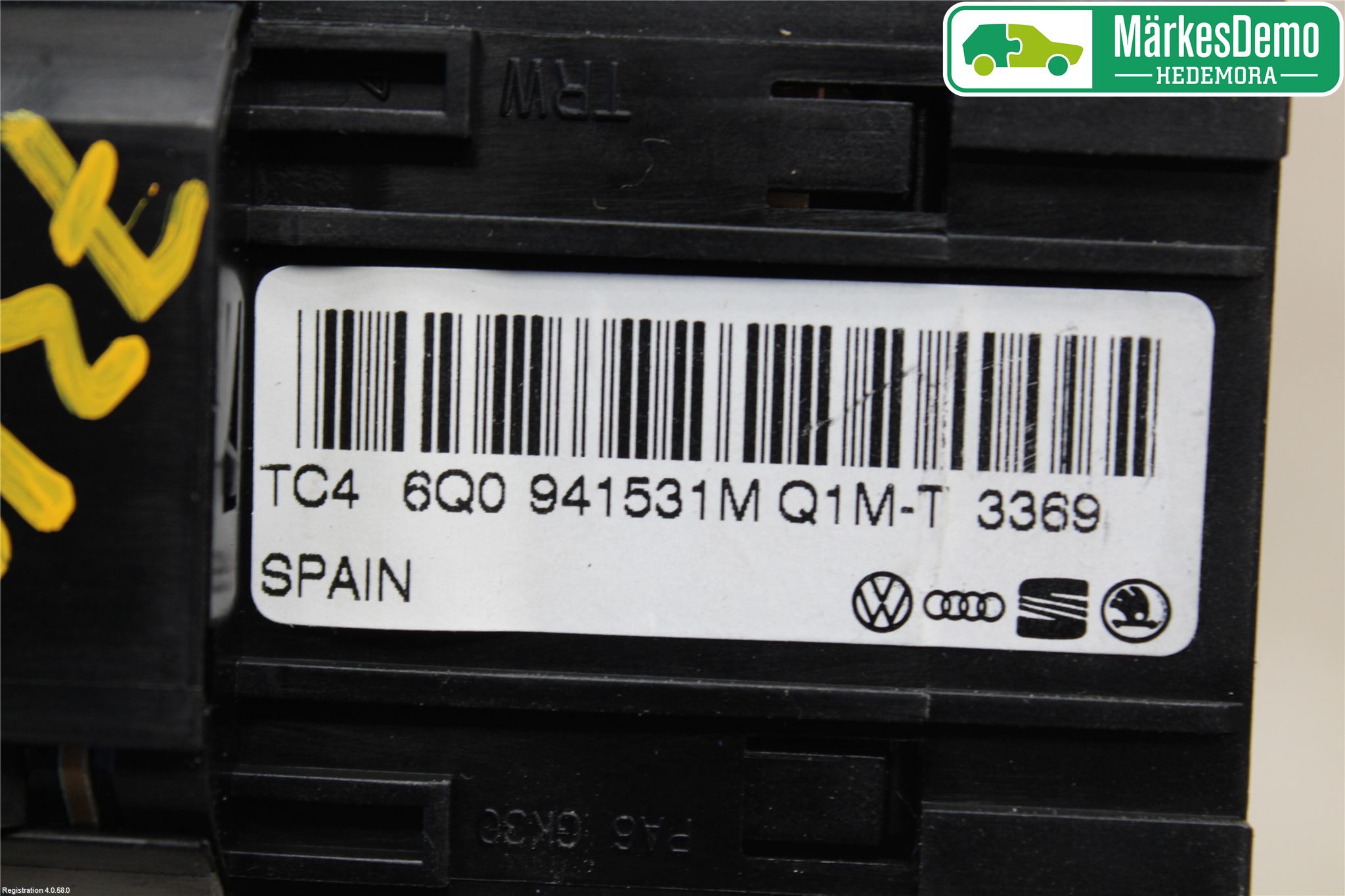 Volkswagen VW TRANSP/CARAVELLE (T5) 04-15 Bryter Hovedlys