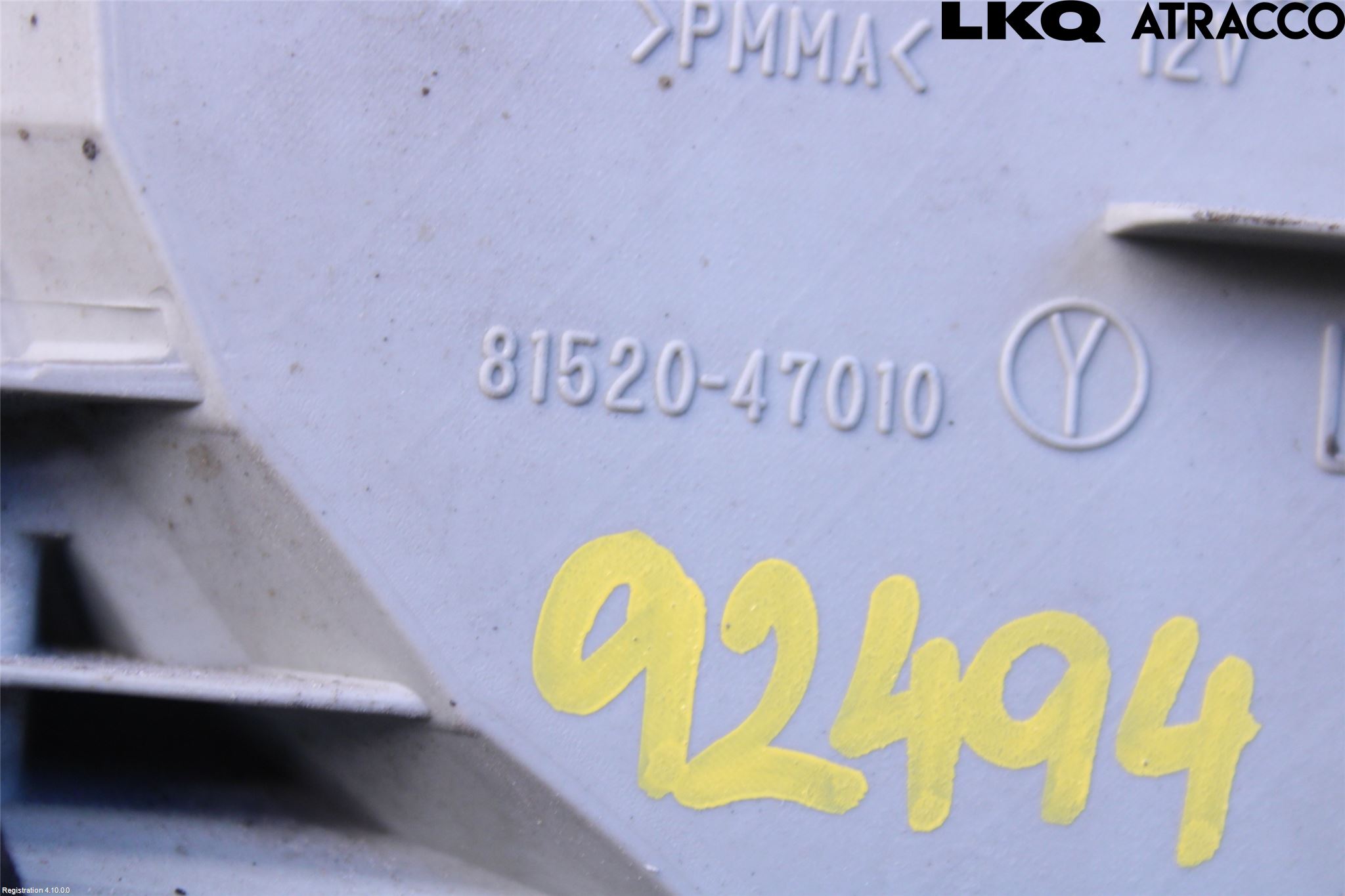 Toyota PRIUS ZVW30 09-20 Blinklykt Foran Venstre