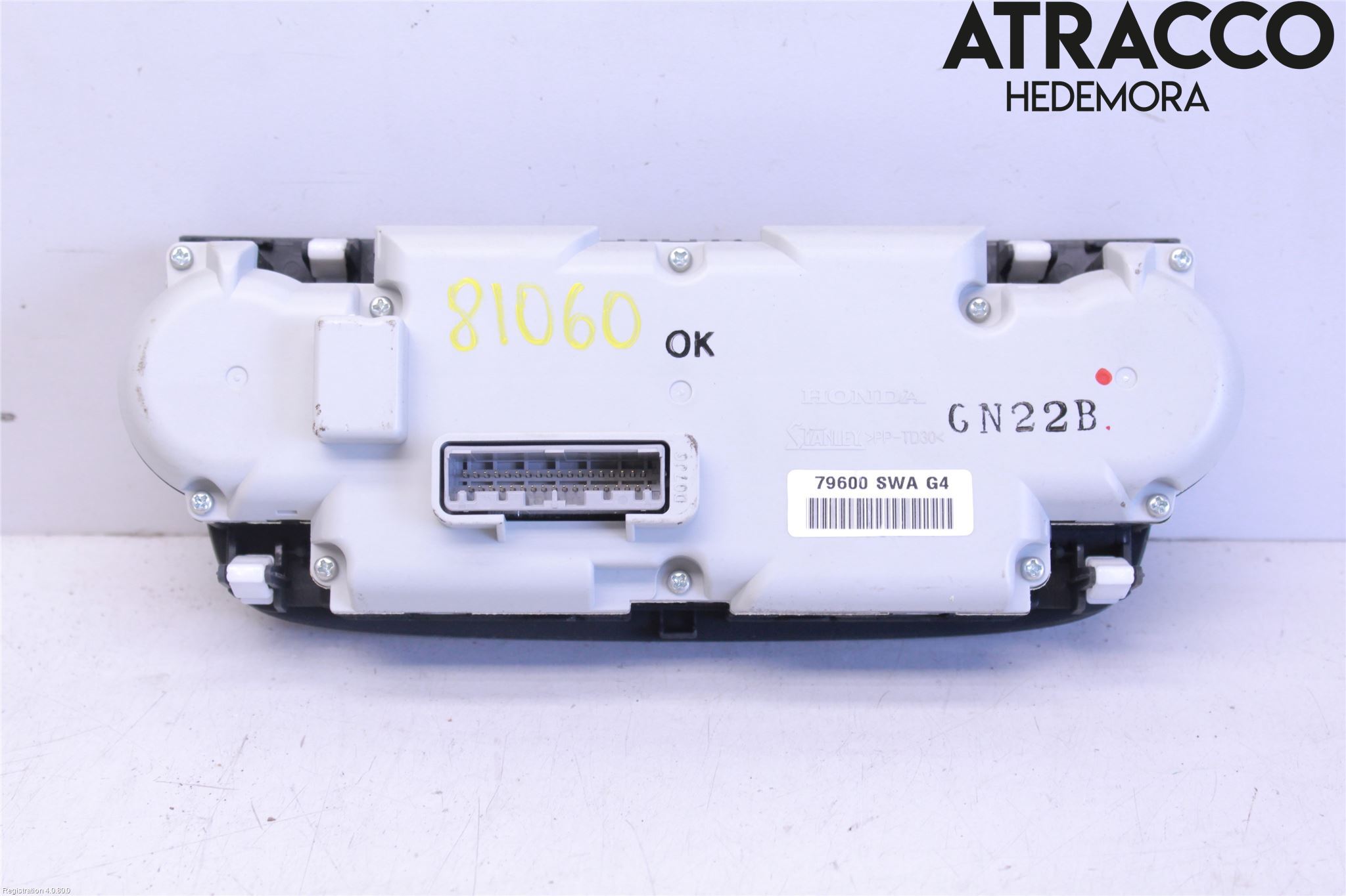 Honda CR-V 07-12 Varme Ac Betjening-Display