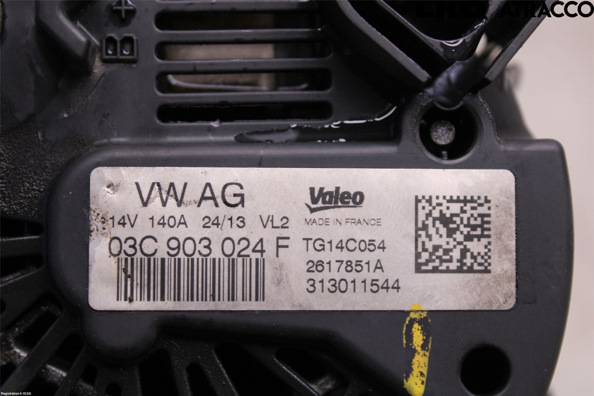Volkswagen VW TOURAN 10-15 Dynamo