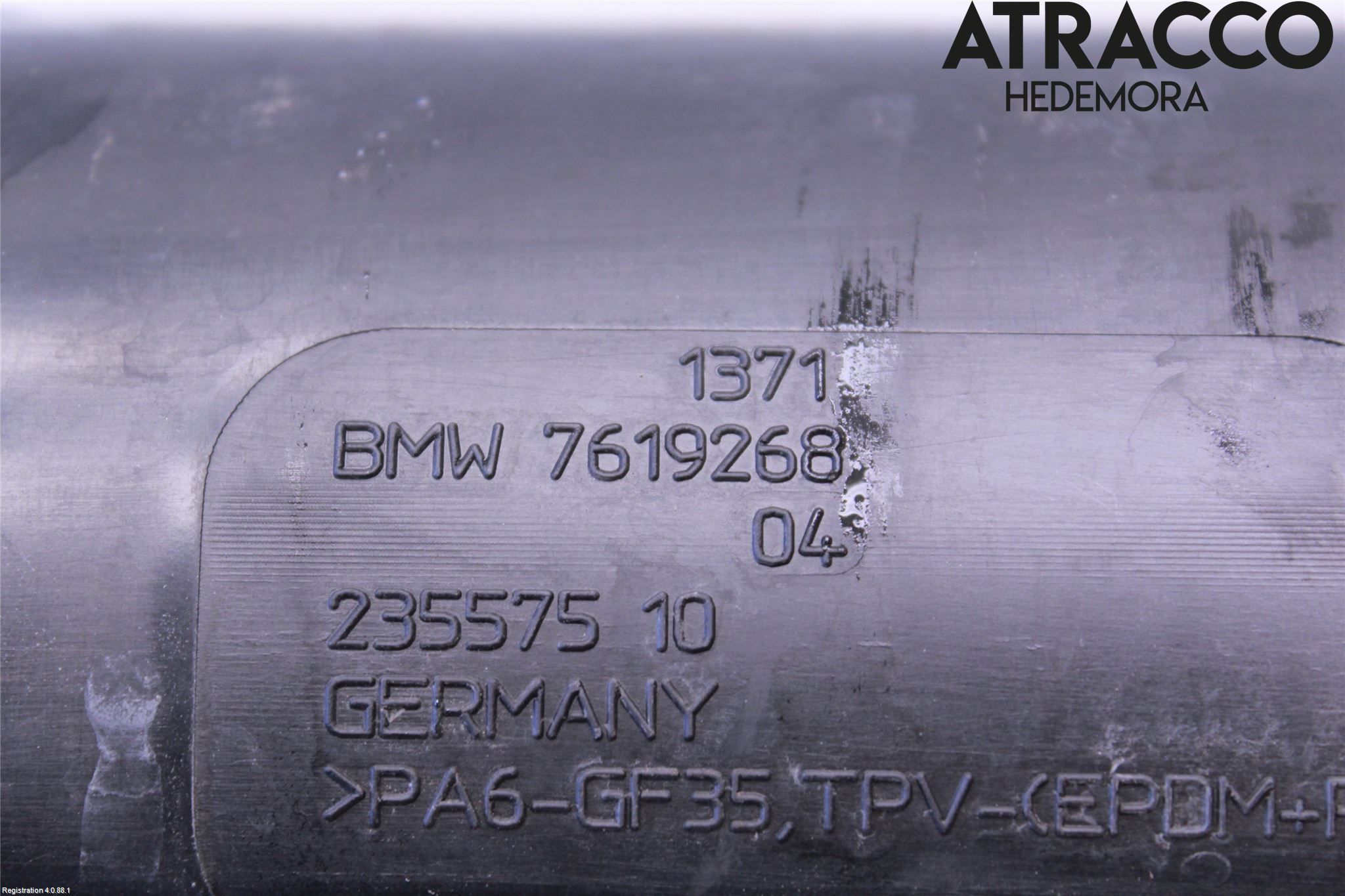 BMW X1 F48 15-22 Intercooler Rør-Slange