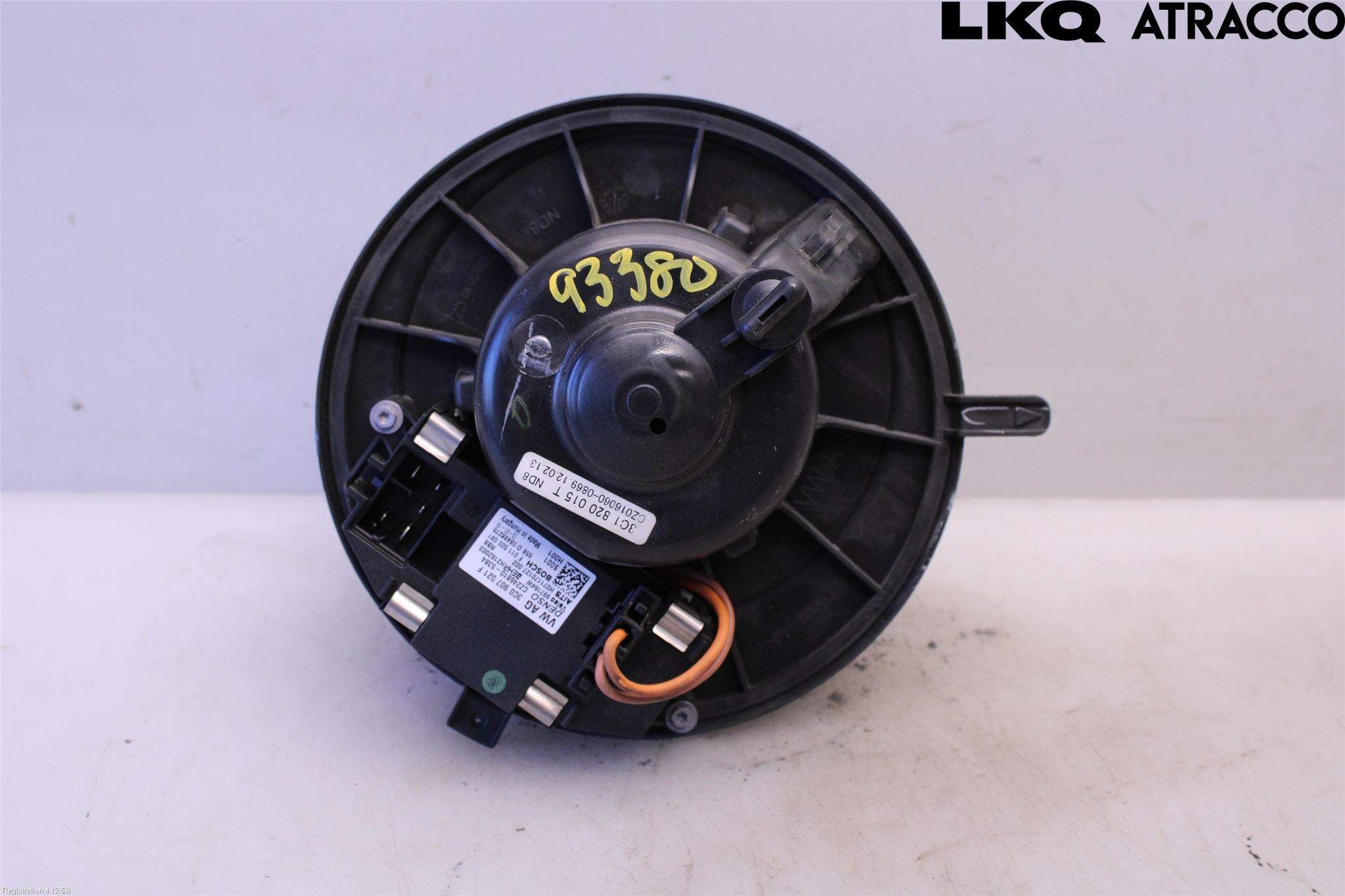 Volkswagen VW PASSAT 11-14 Varme Ac Varmeapparatvifte