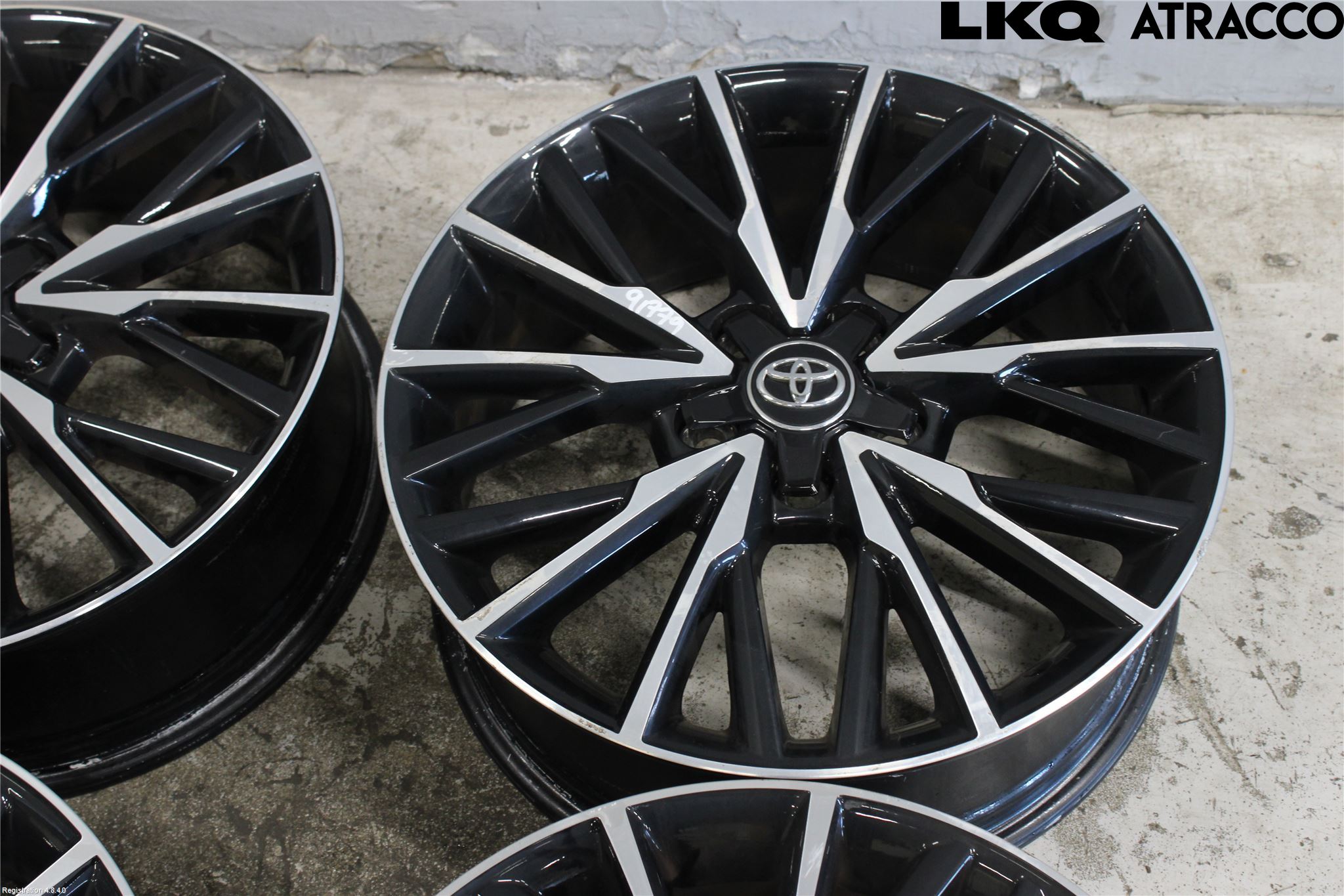 Toyota C-HR 16-23 Felg Aluminium Sett 4Stk