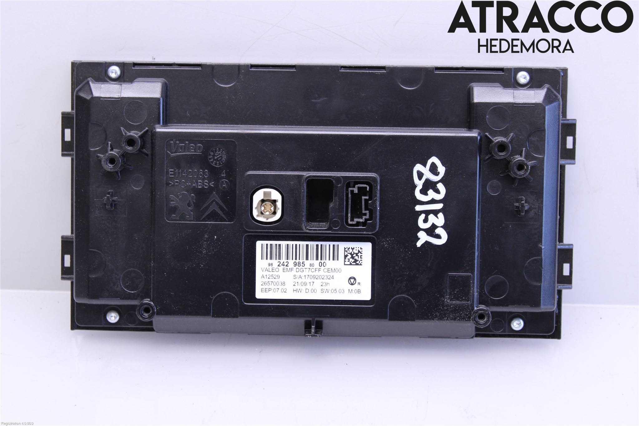 Peugeot 308 14-21 Multifunktionsdisplay