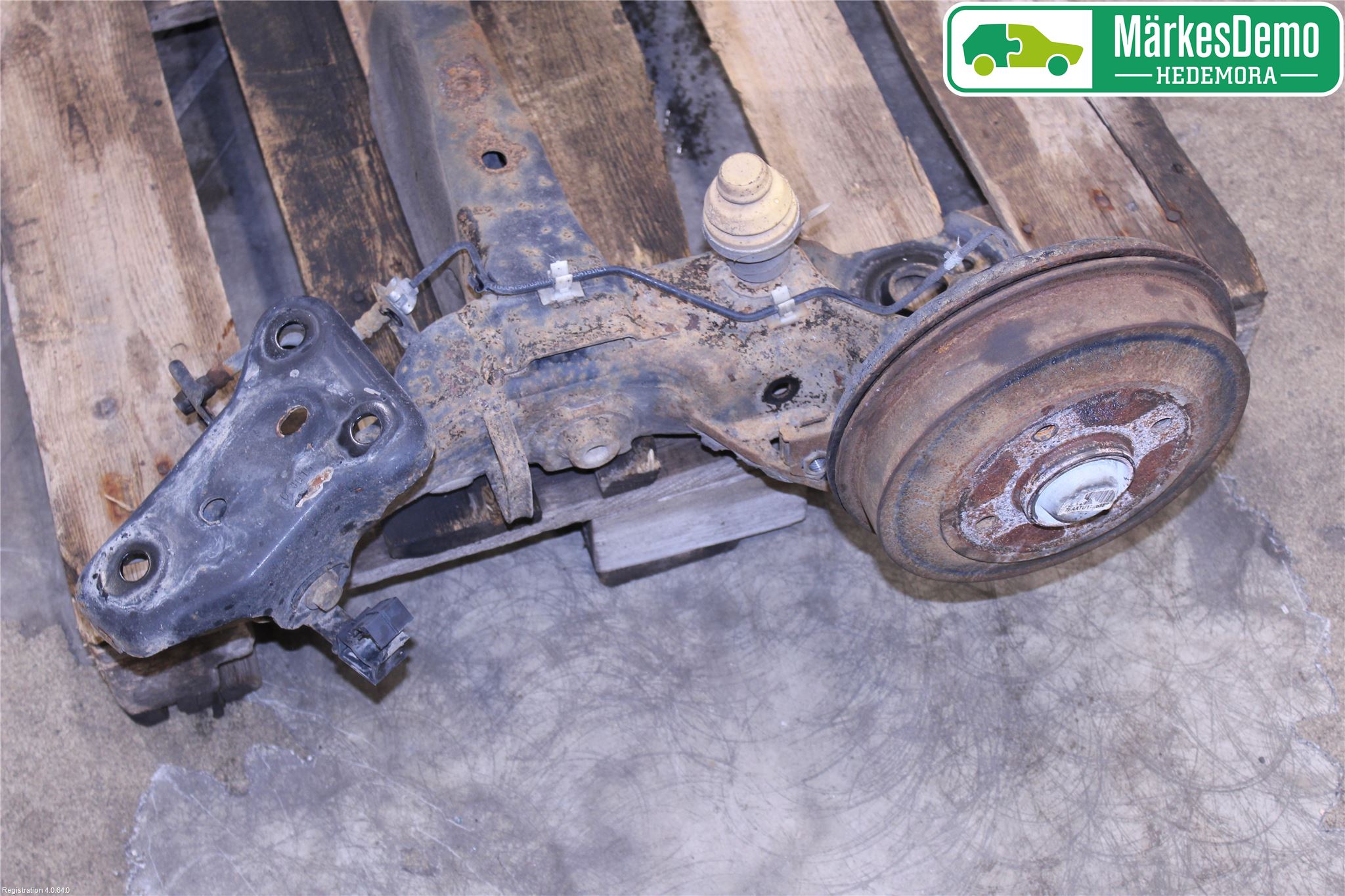 Citroen C4 CACTUS 14-20 Bakaksel Feste Travers-Ramme
