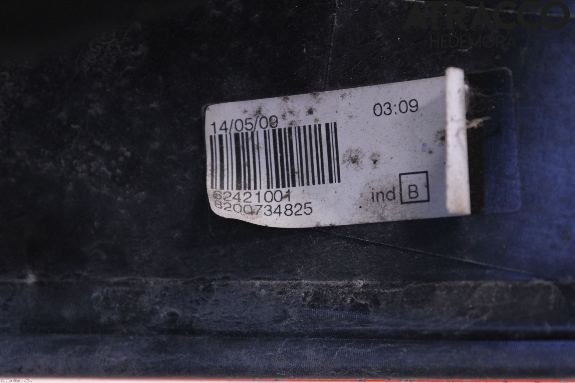 Dacia SANDERO 09-13 Baklykt Venstre