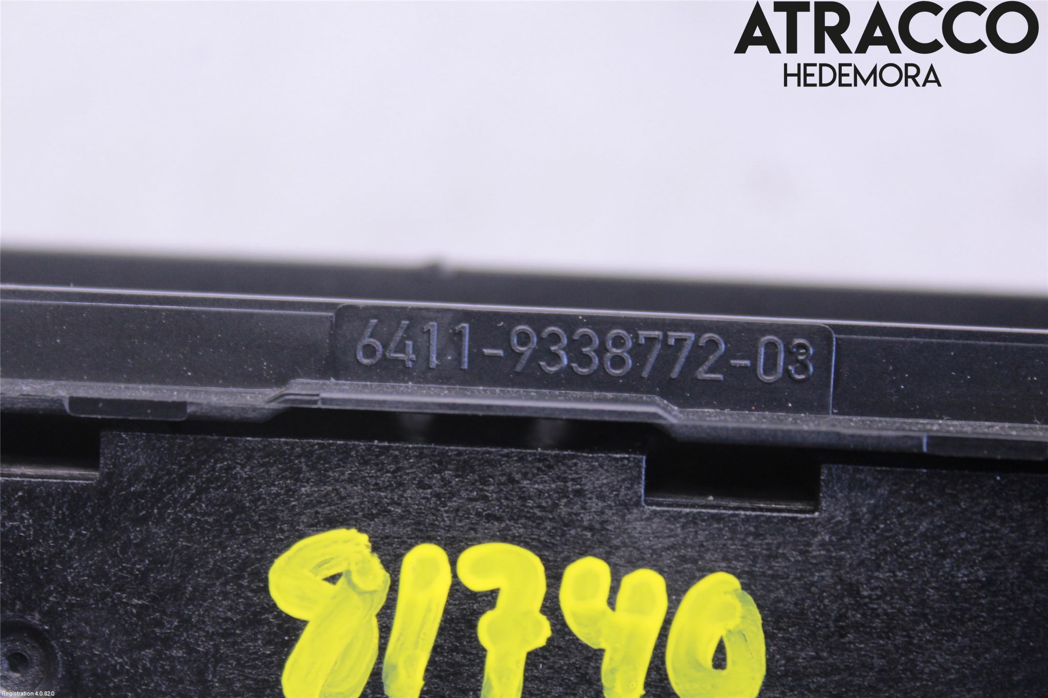 BMW 1 F20/F21 11-19 Varme Ac Betjening-Display