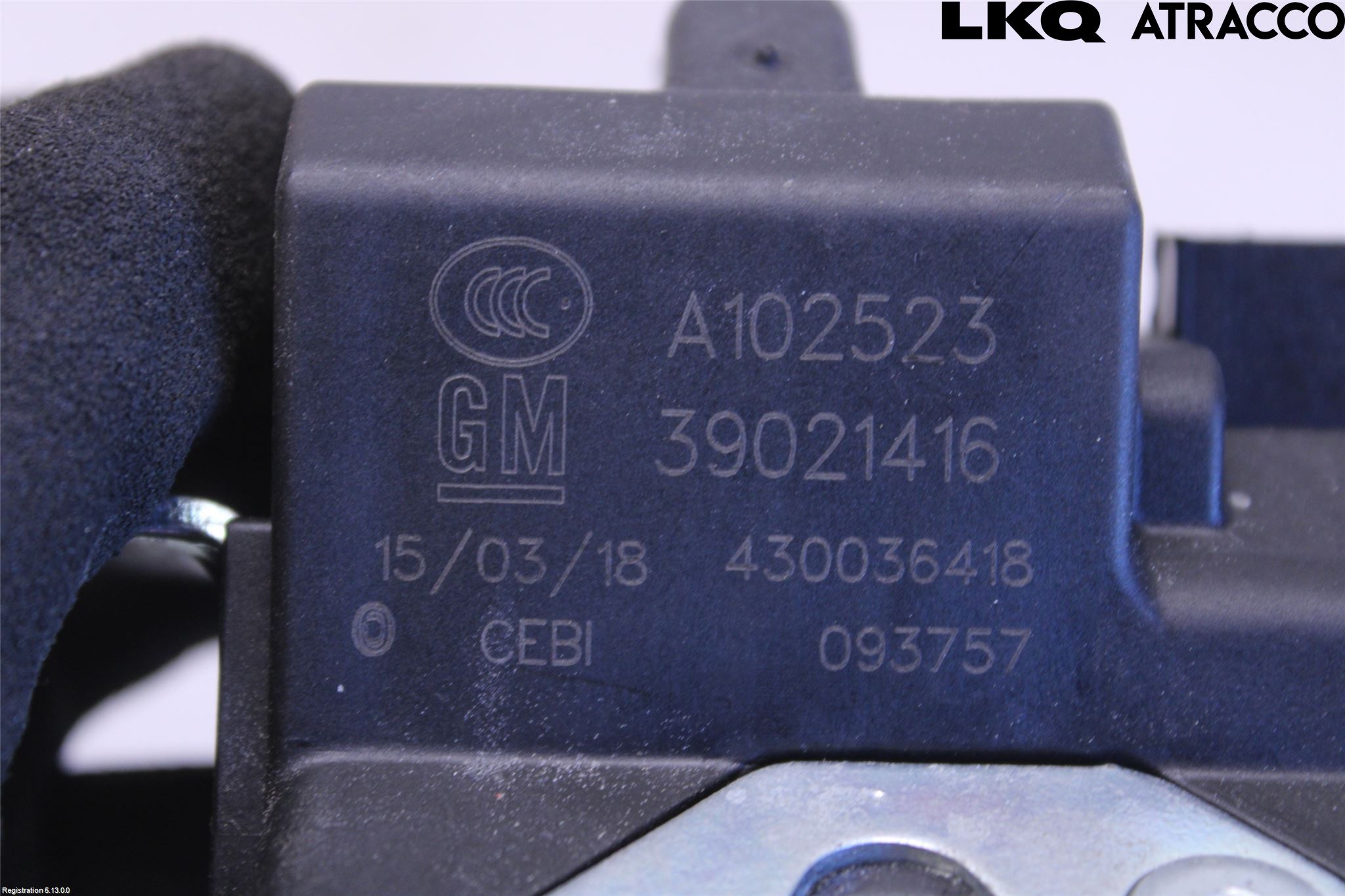 Opel CORSA E 15-19 Bakluke-Lokk Låsekasse