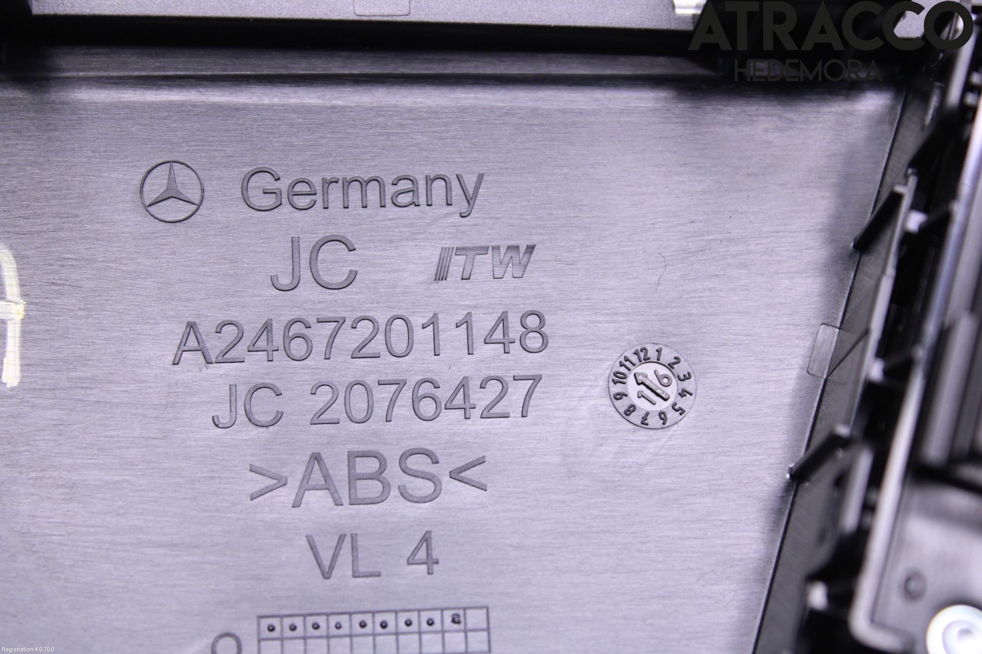 Mercedes-Benz MB CLA-KLASS (C117/X117) 13-19 Innr Dørhandtak V Indre