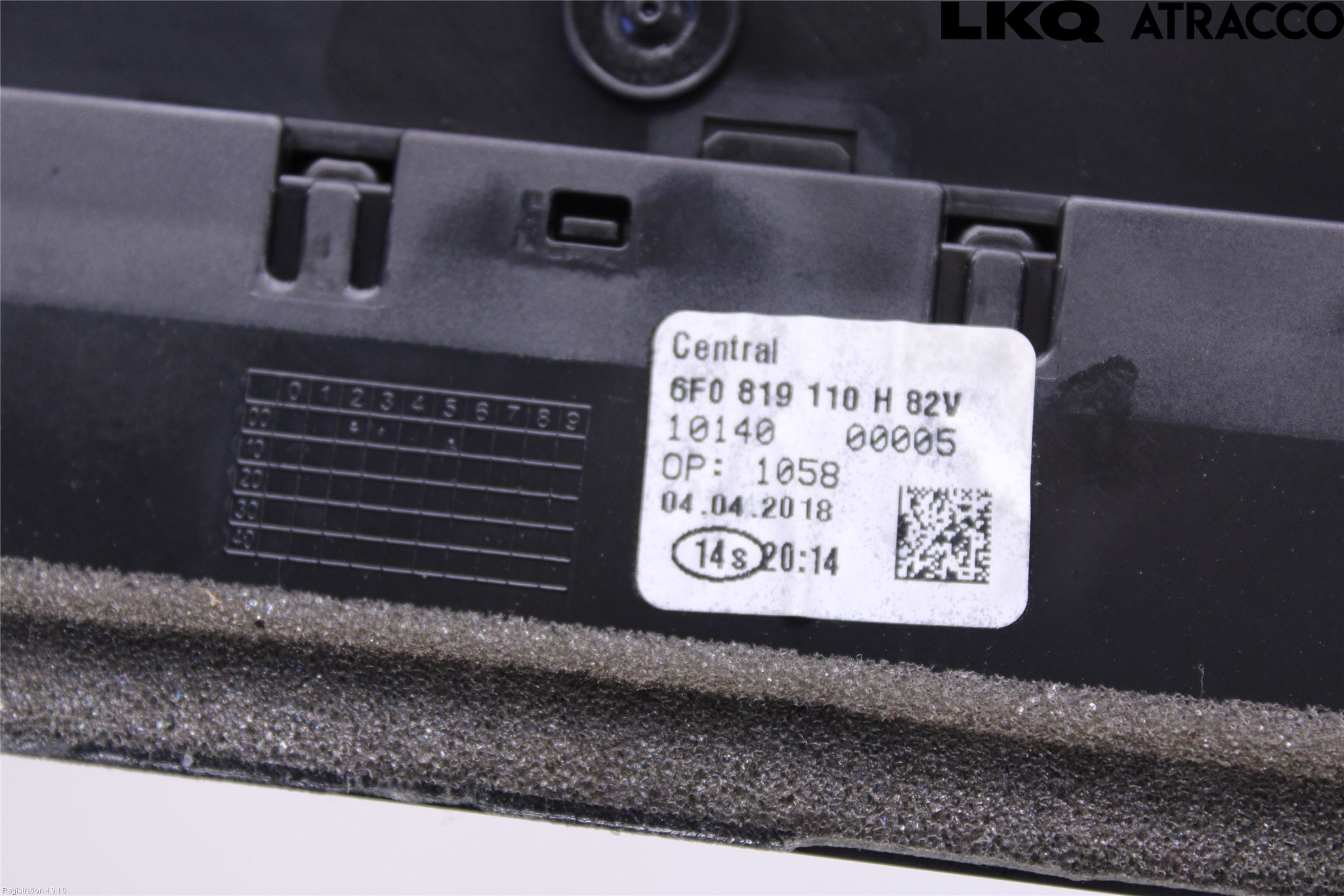 Seat IBIZA V 17-20 Dashbord Kanal - Dyse