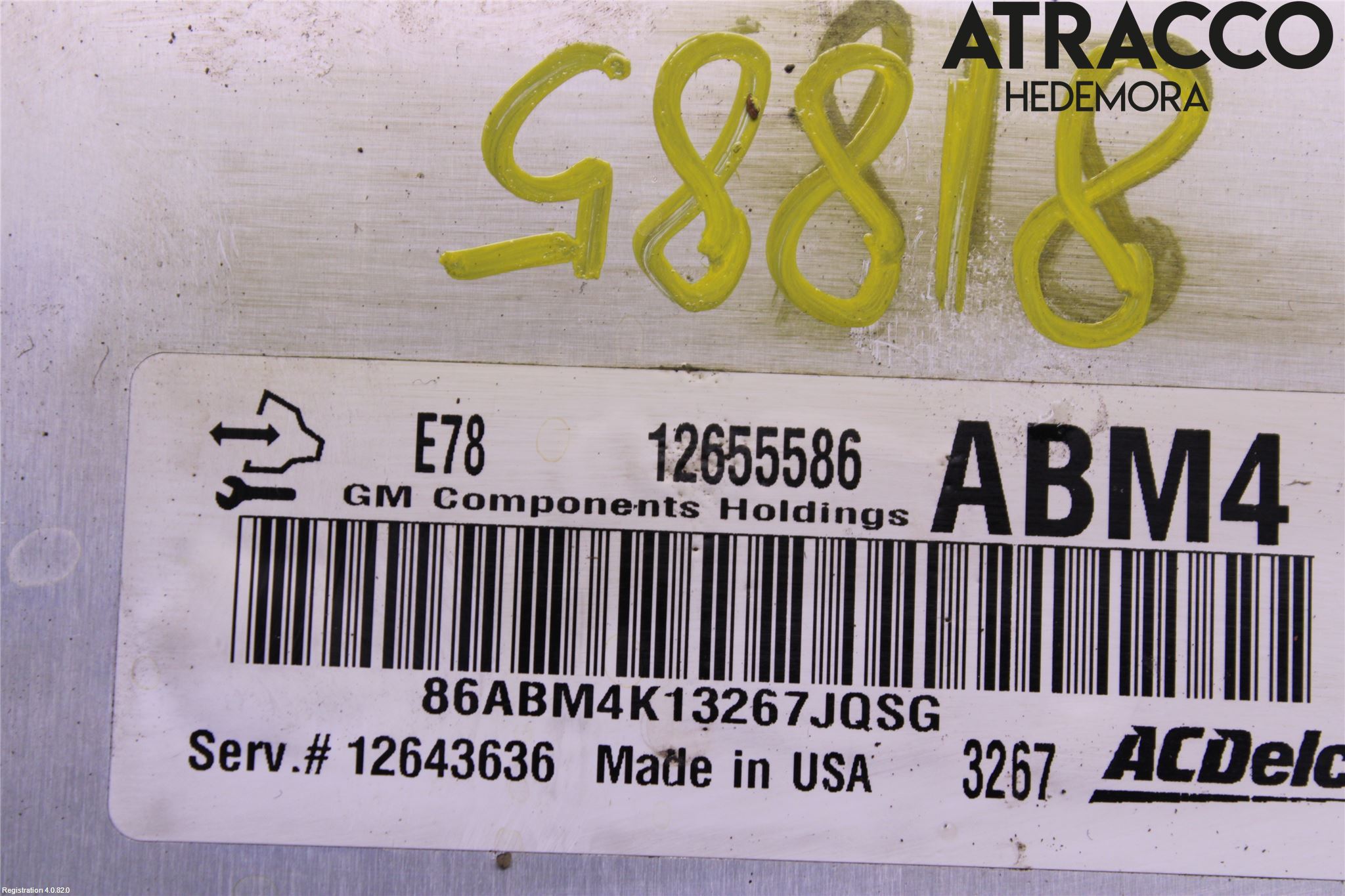 Opel ASTRA J 10-15 Styreenhet Innsprøytning
