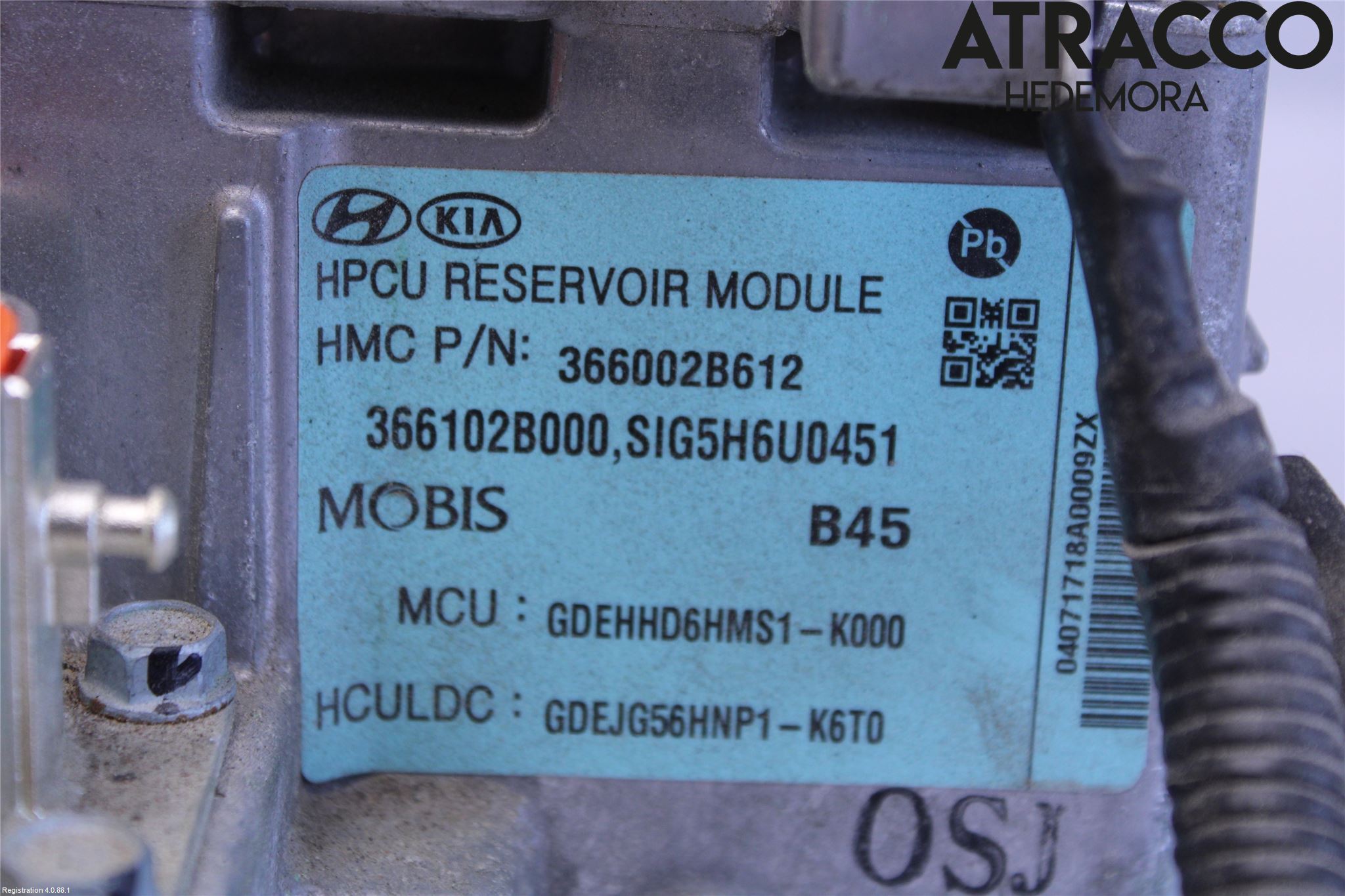 Kia NIRO (DE) 17-22 Batterilader Hybrid
