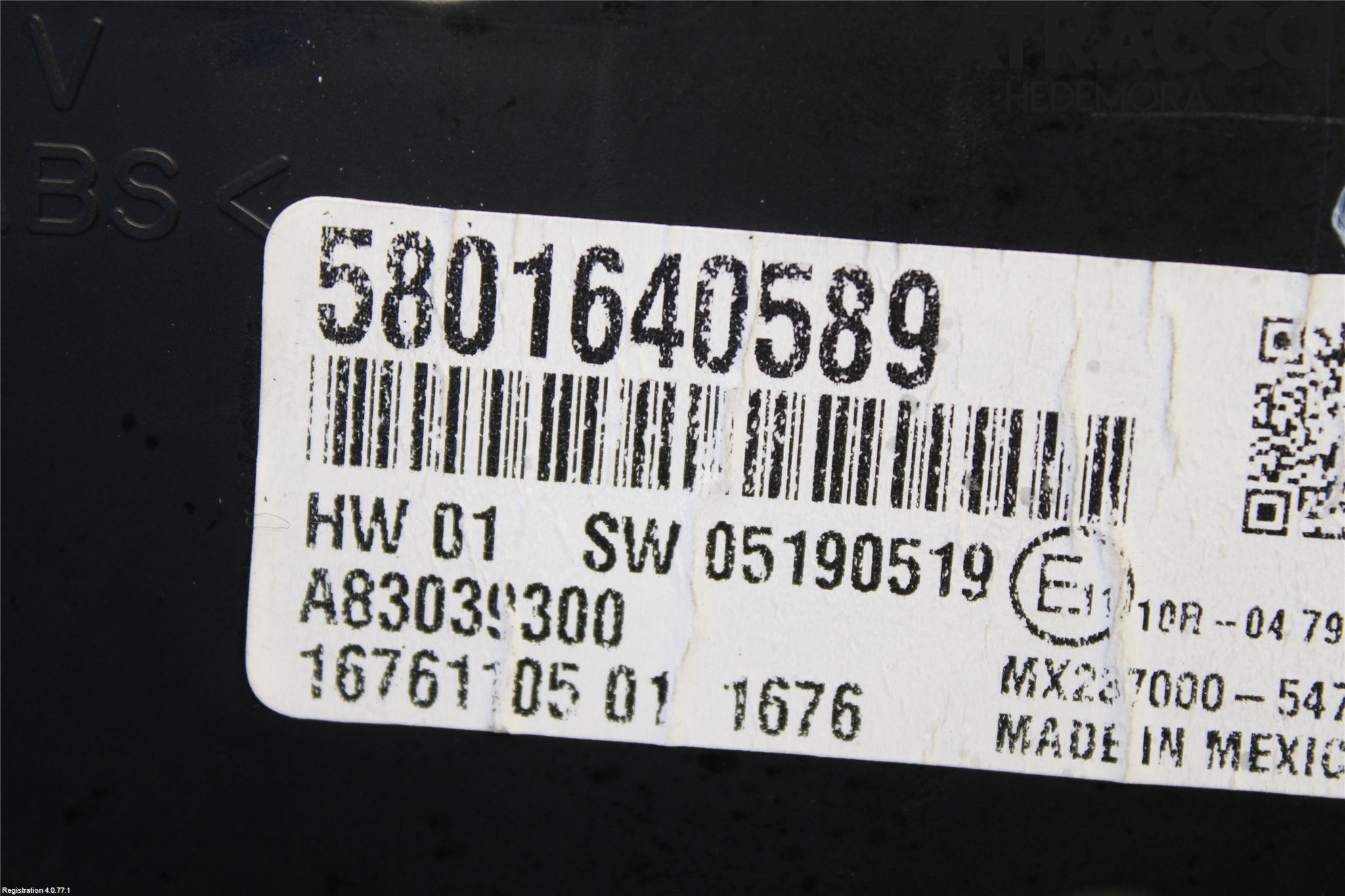 Iveco DAILY 14->> Varme Ac Betjening-Display
