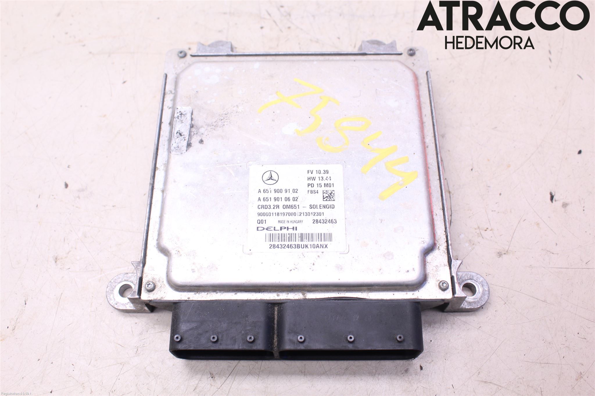 Mercedes-Benz MB E-KLASS (W212) 09-16 Styreenhet Dieselpumpe