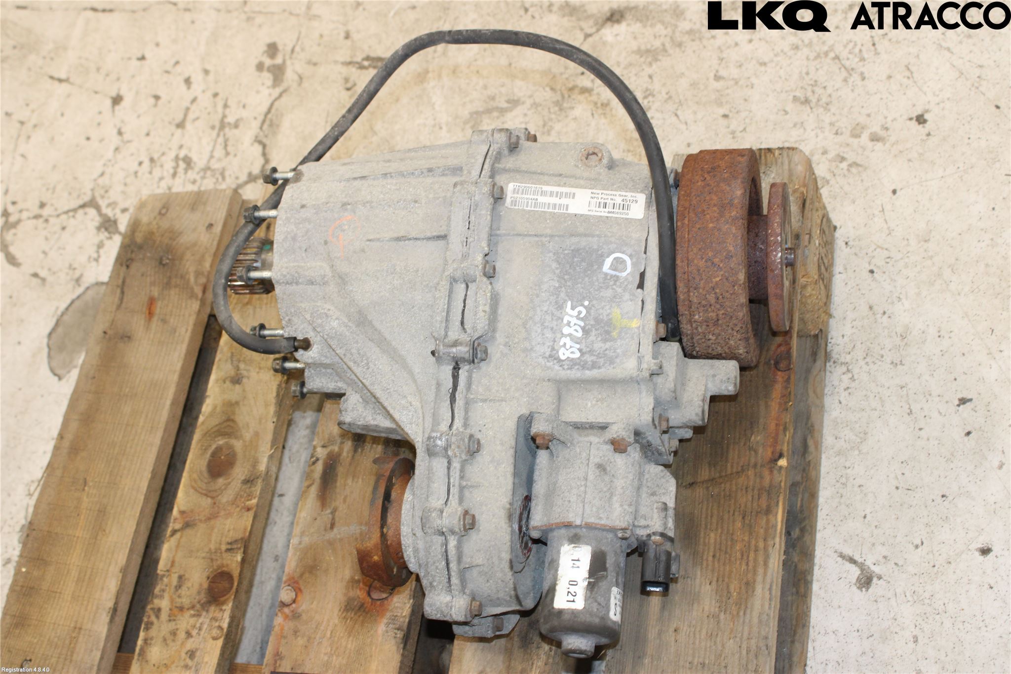 Jeep GRAND CHEROKEE 05-10 Gearkasse Fordelingskasse