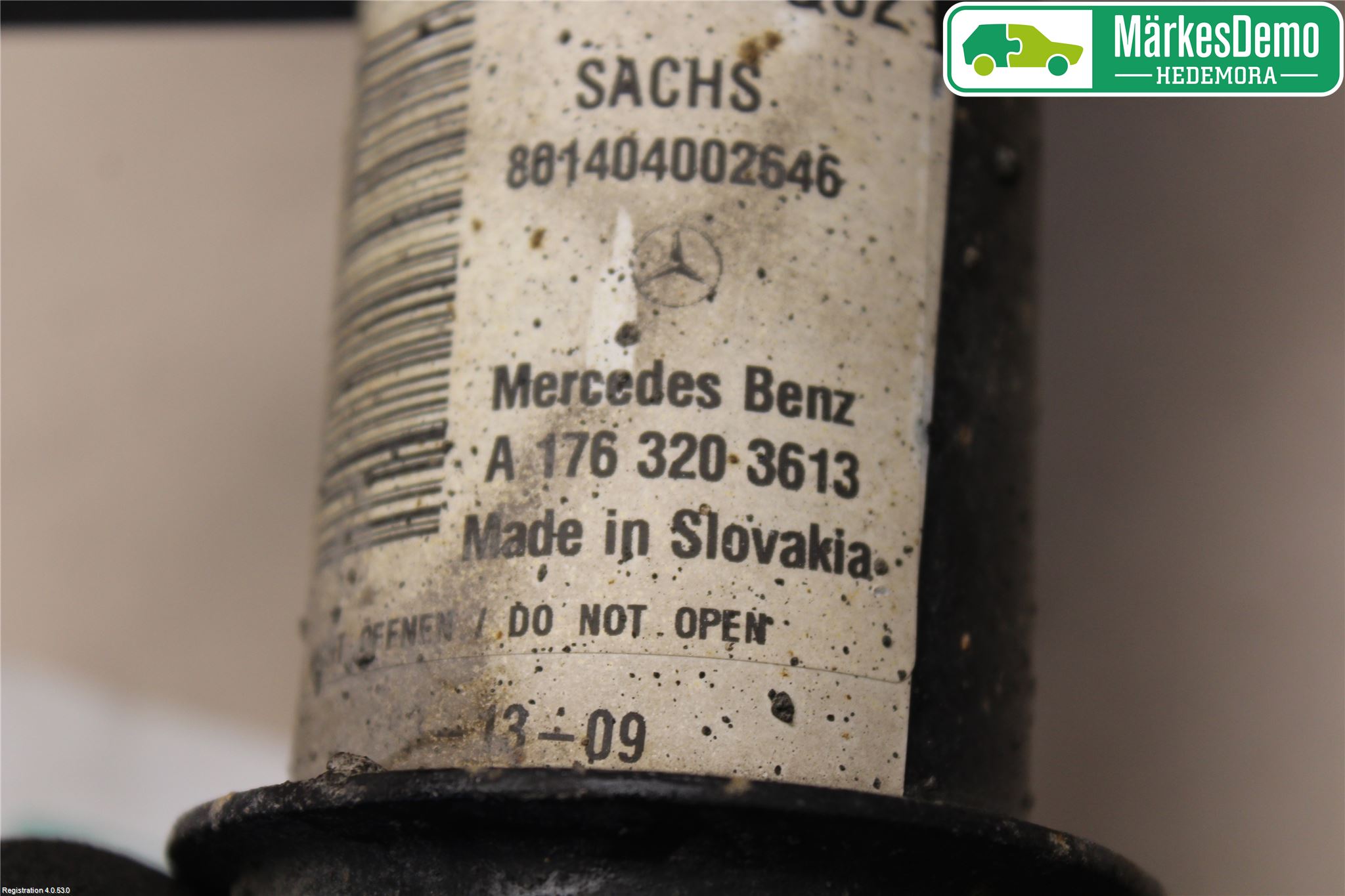Mercedes-Benz MB A-KLASS (W176) 13-18 Fjærbein Foran Høyre