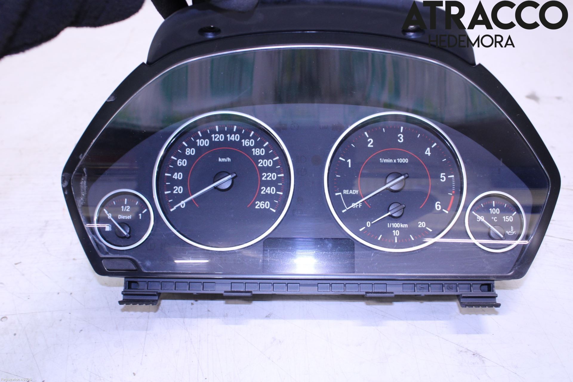 BMW 3 F30/F31/F80 12-19 Instr Kombinert