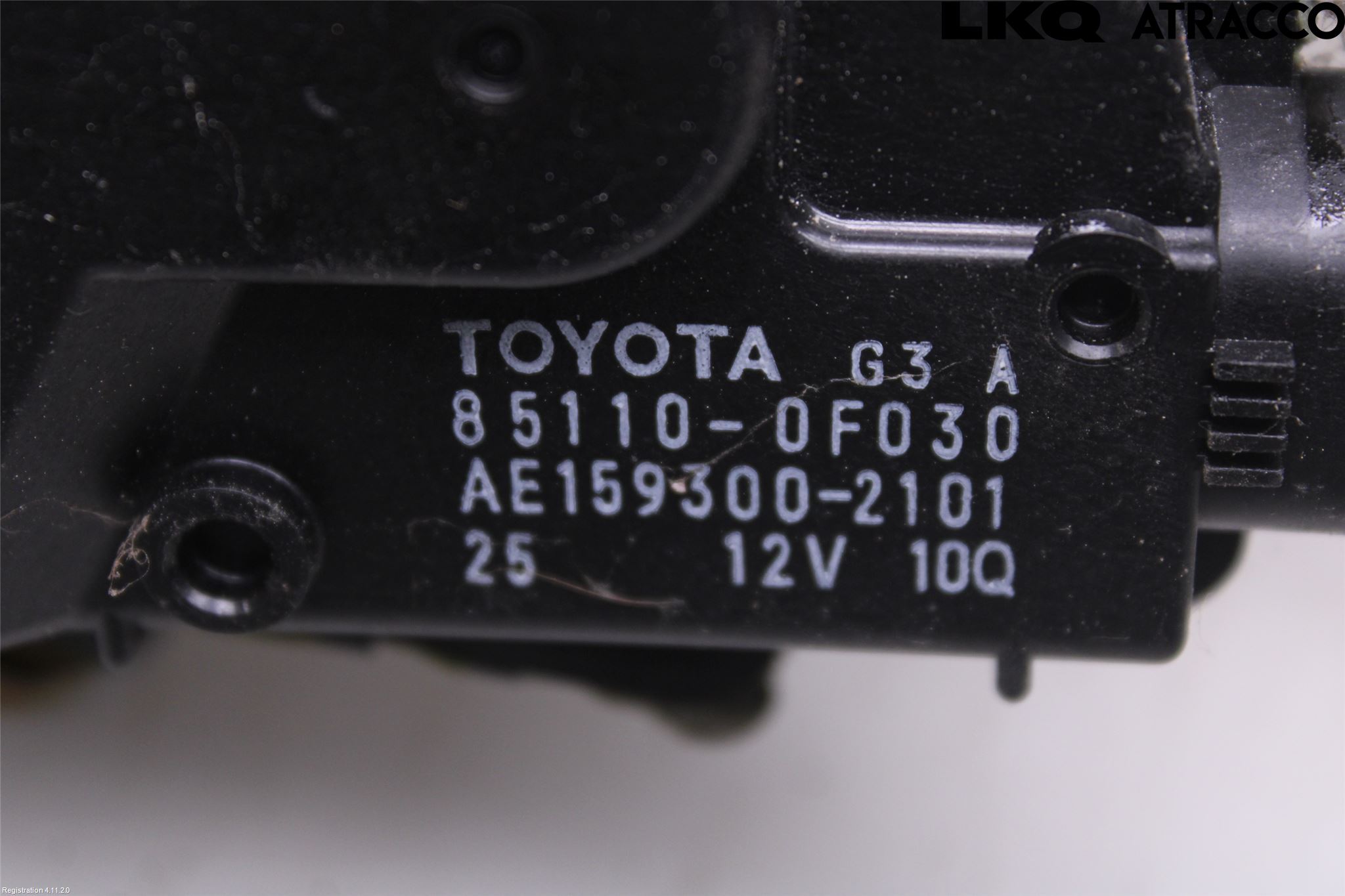 Toyota VERSO 09-18 Viskermotor Frontrute