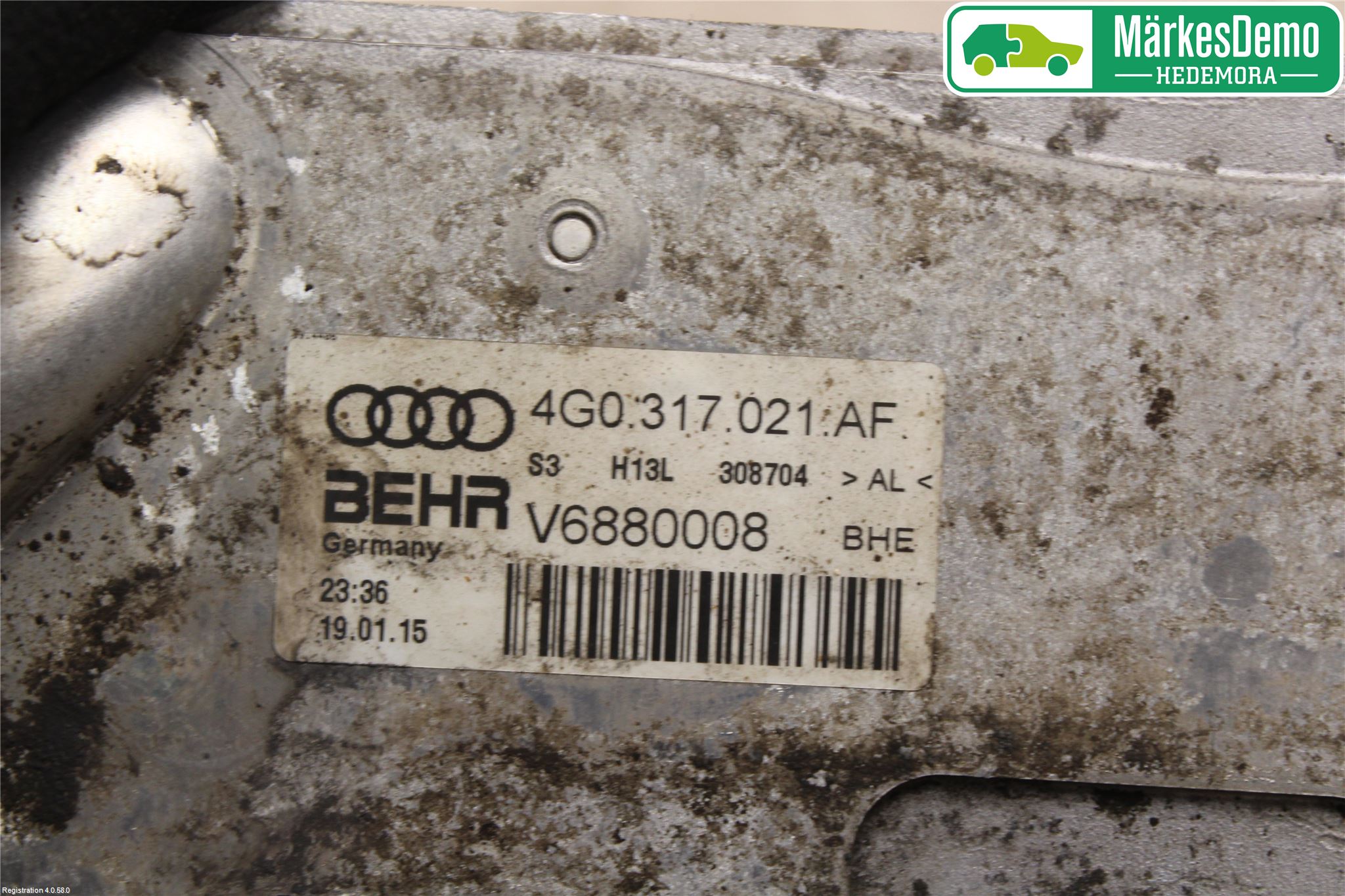 Audi A6 ALLROAD 12-18 Radiator Oljekjøler Automatgea