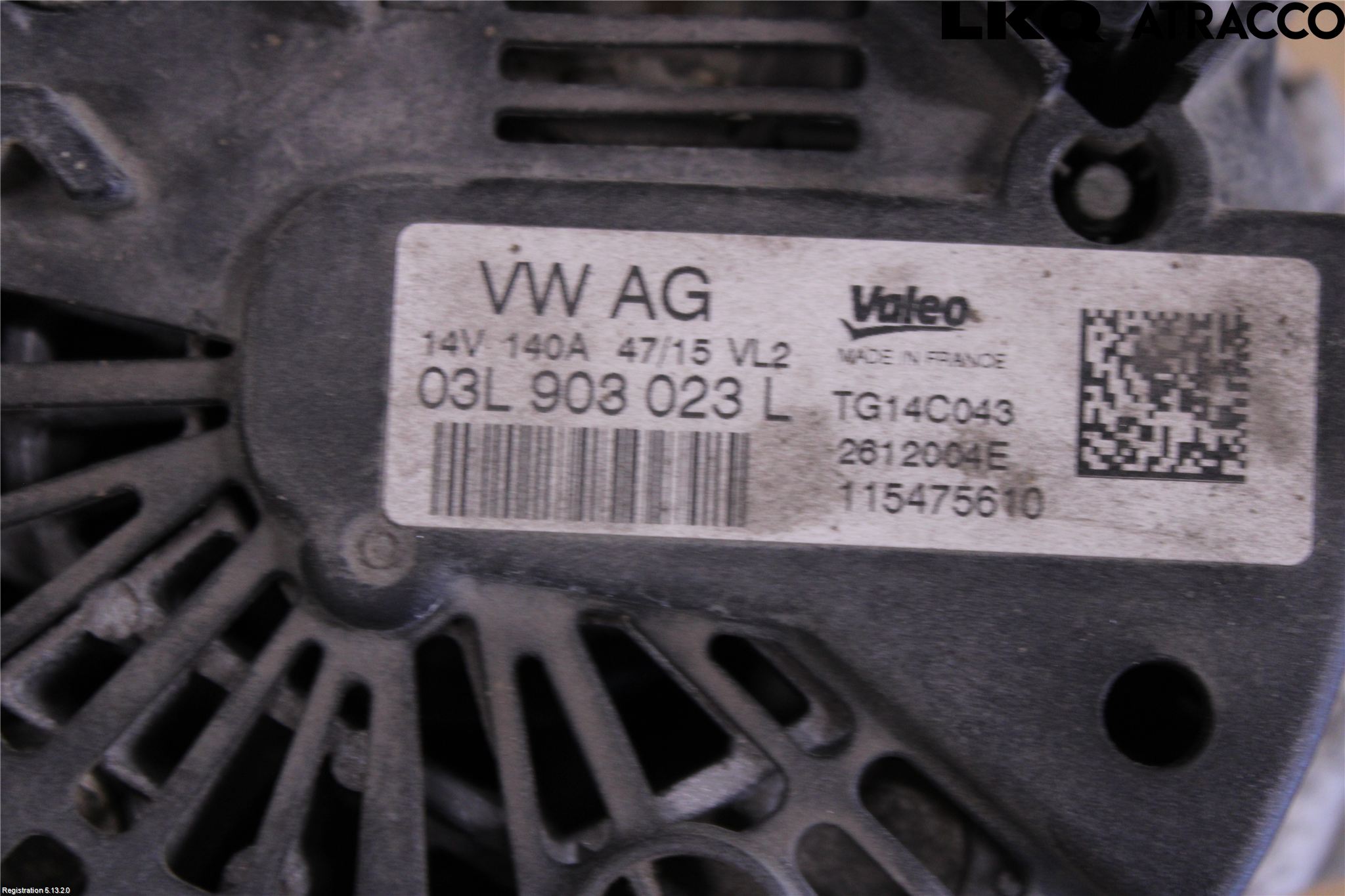 Skoda OCTAVIA (5E) 13-20 Dynamo