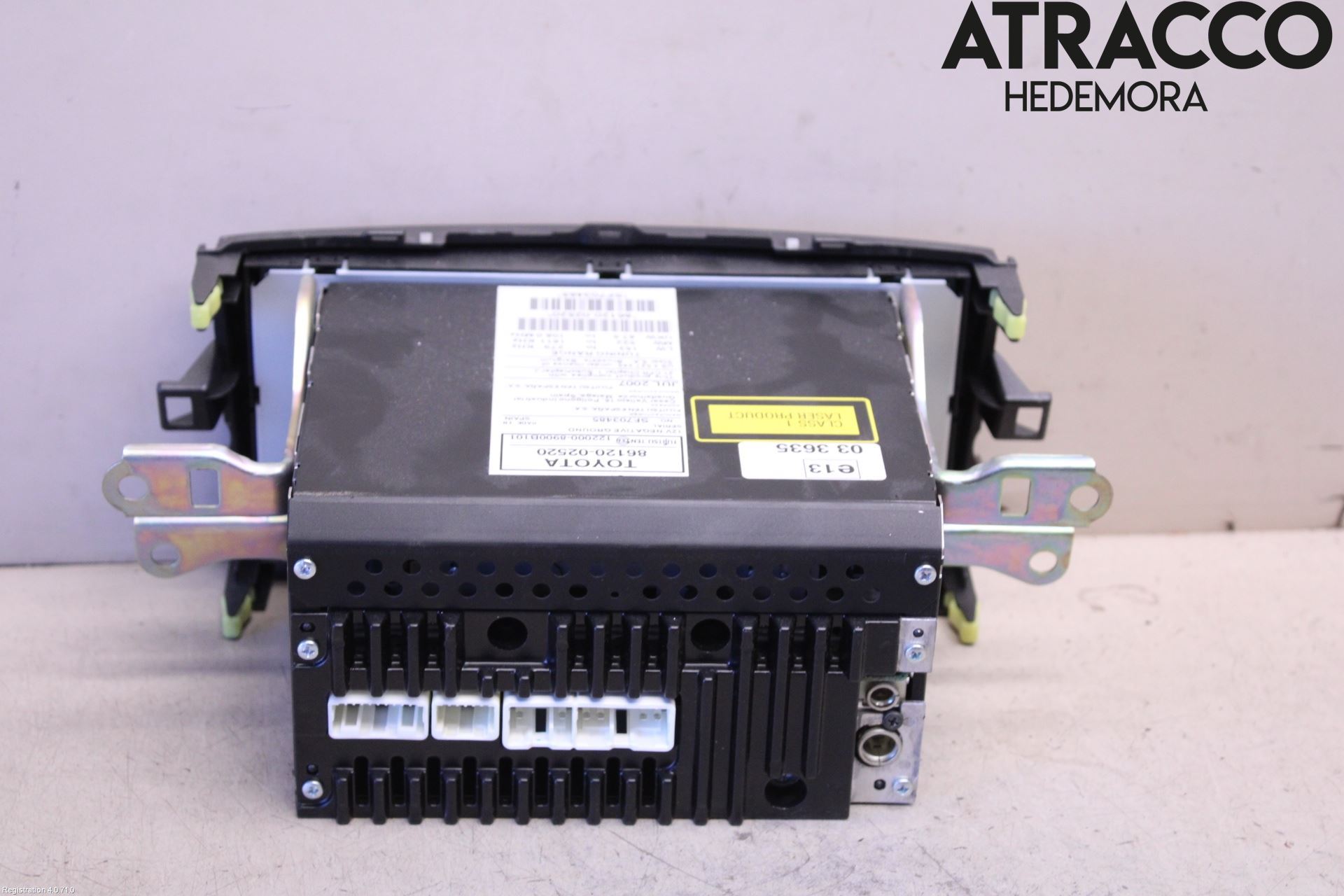 Toyota AURIS 07-09 Stereo Radio Med Cd