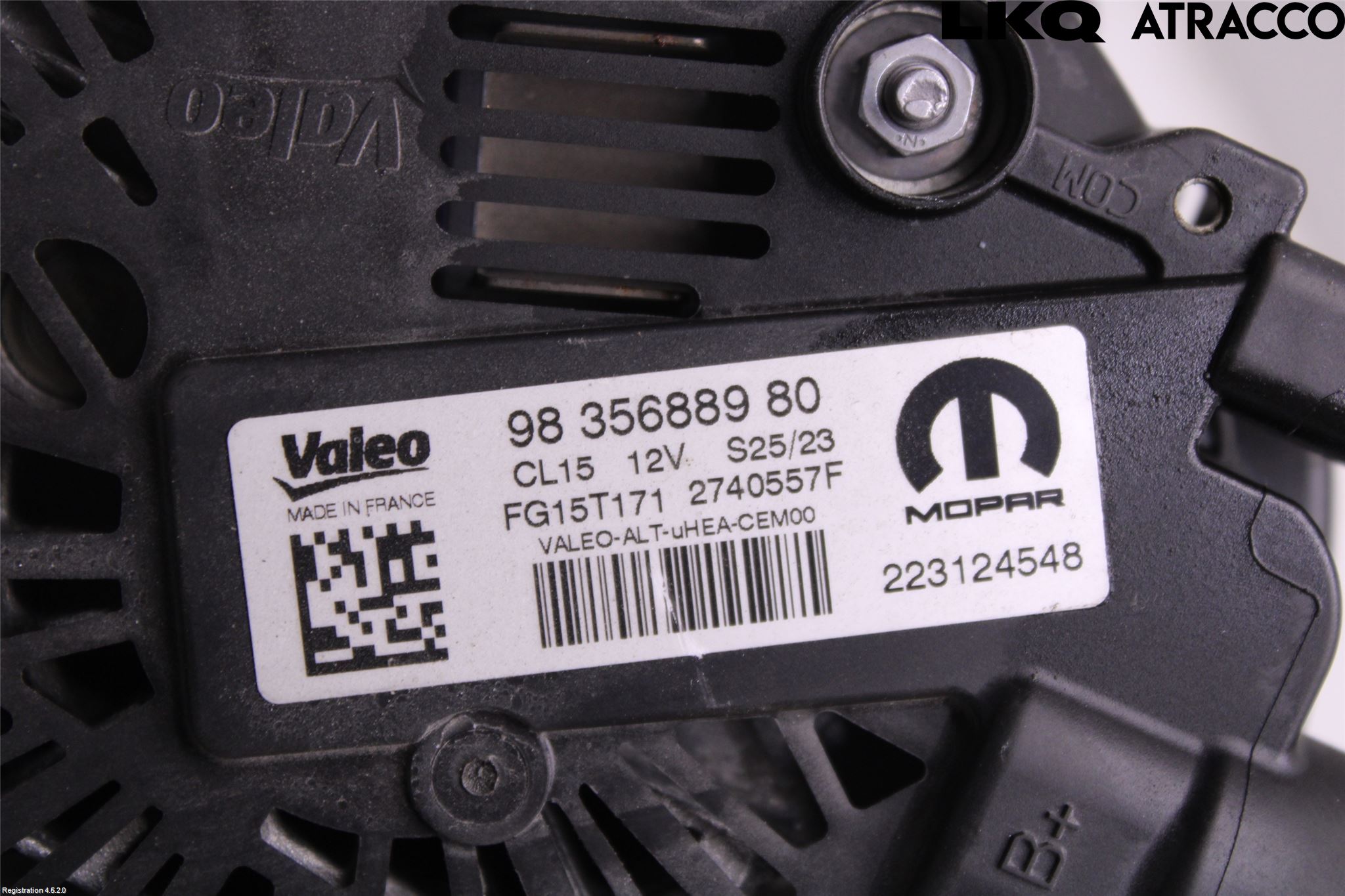 Peugeot 2008/E-2008 20- Dynamo