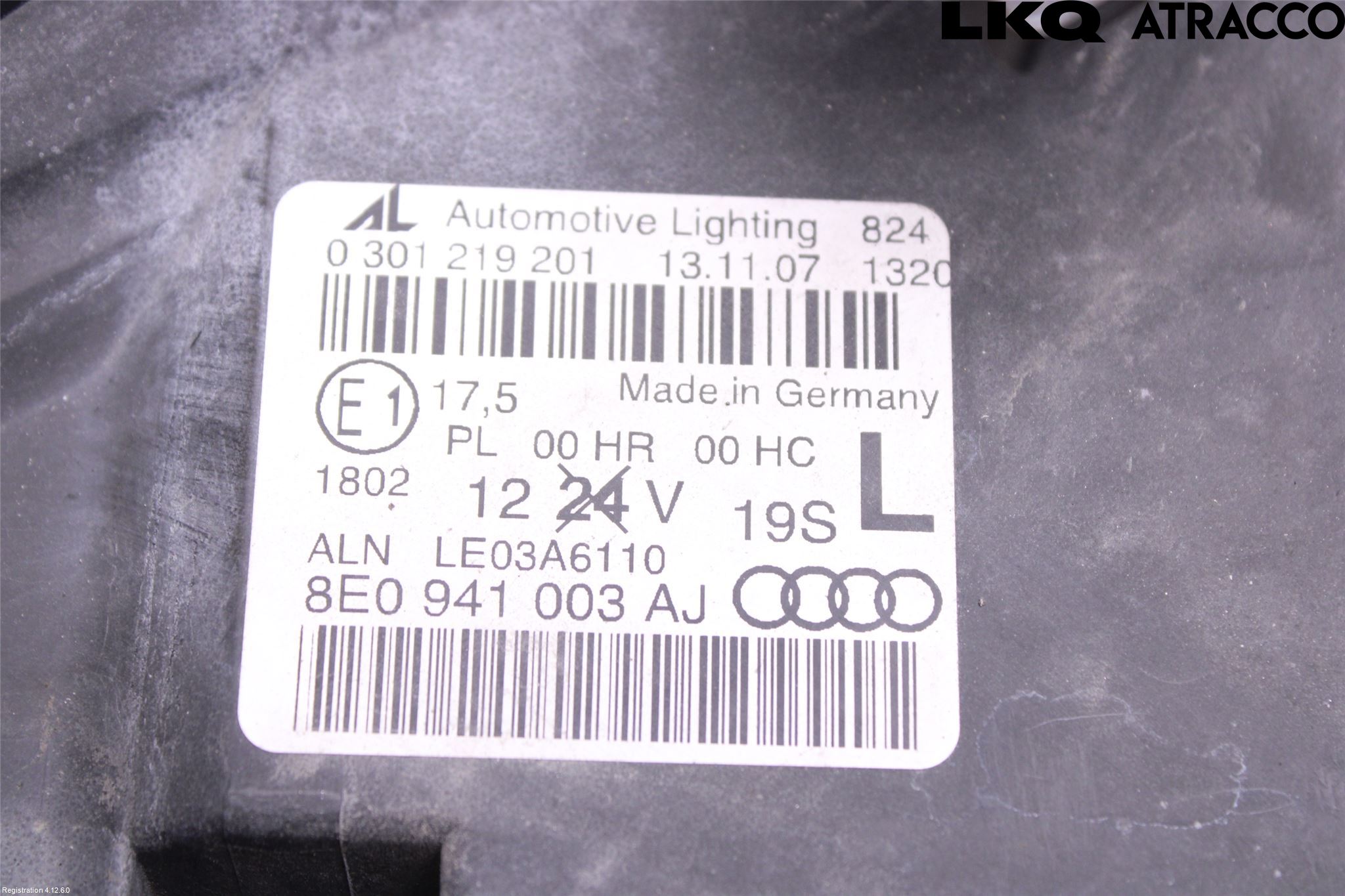 Audi A4/S4 05-07 Frontlykt Venstre