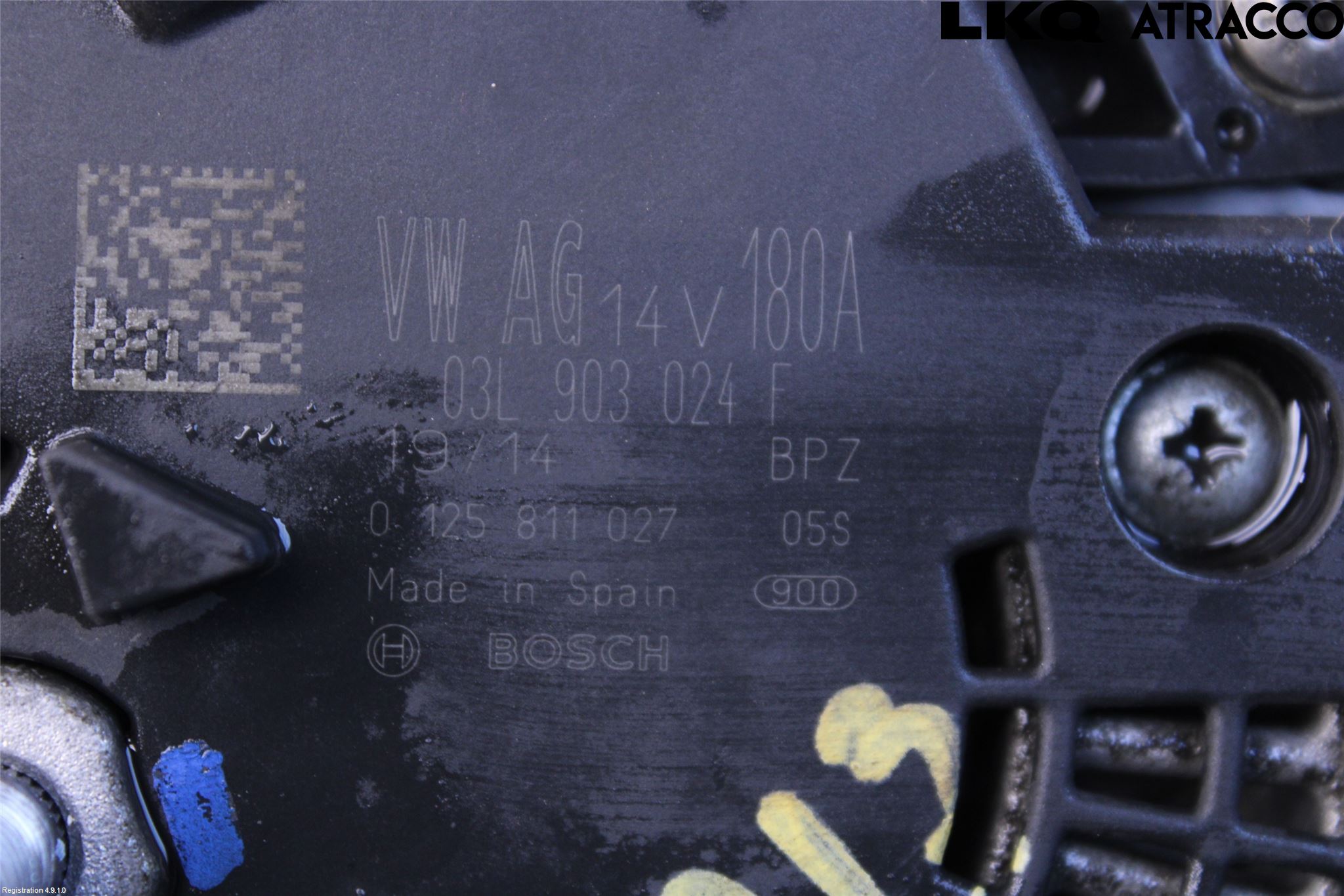 Volkswagen VW PASSAT 11-14 Dynamo