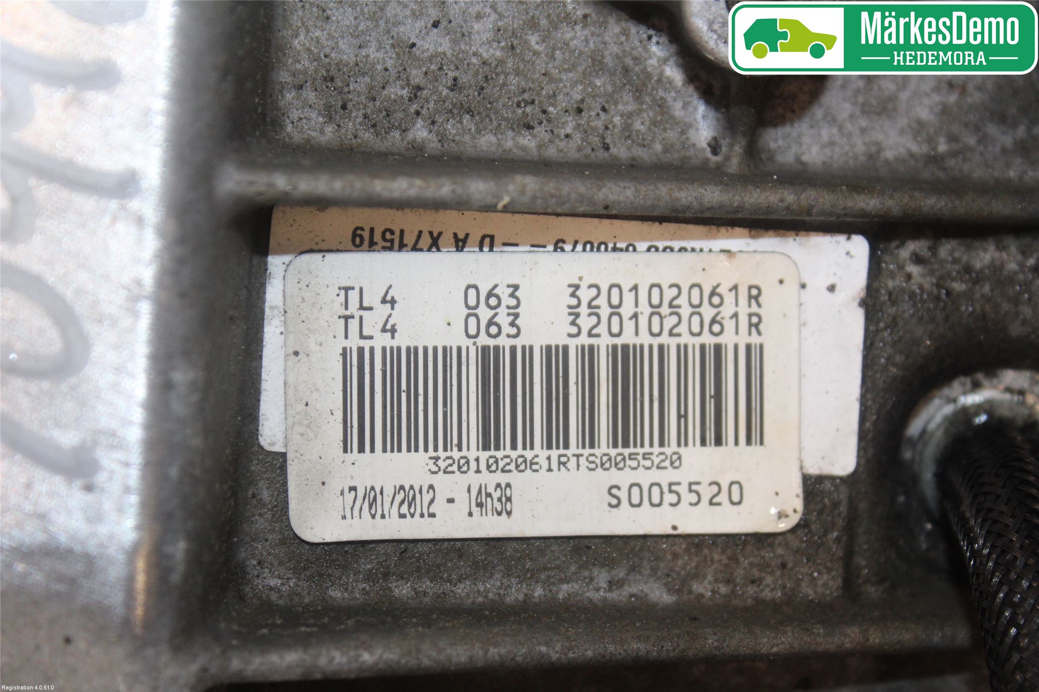 Renault MEGANE III 09-15 Gearkasse 5 Trinn
