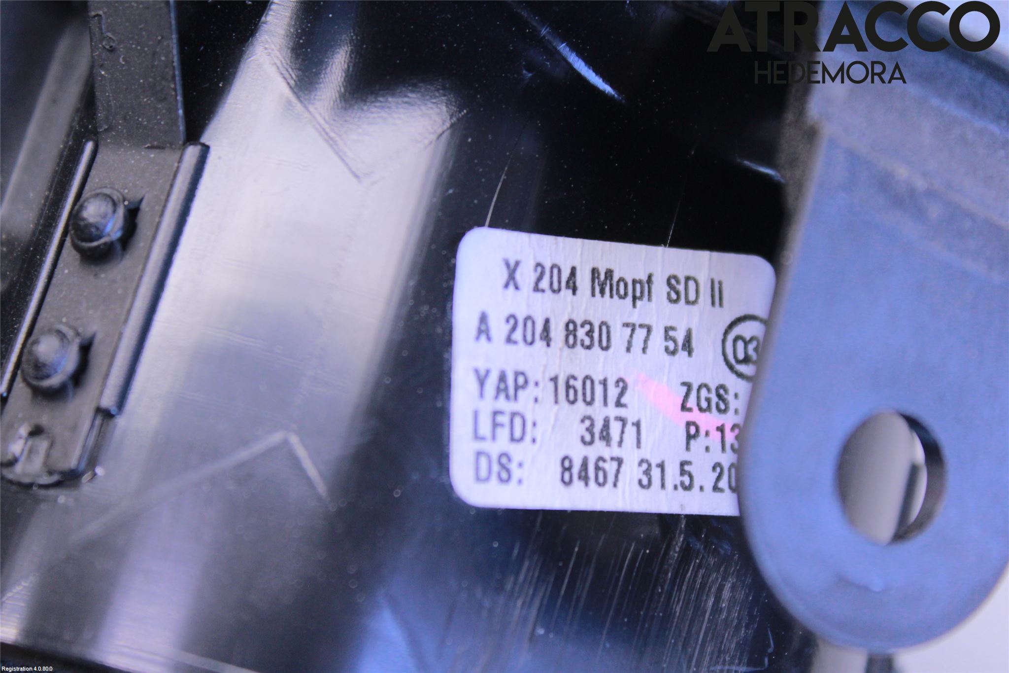 Mercedes-Benz MB GLK-KLASS (X204) 08-16 Dashbord Kanal - Dyse
