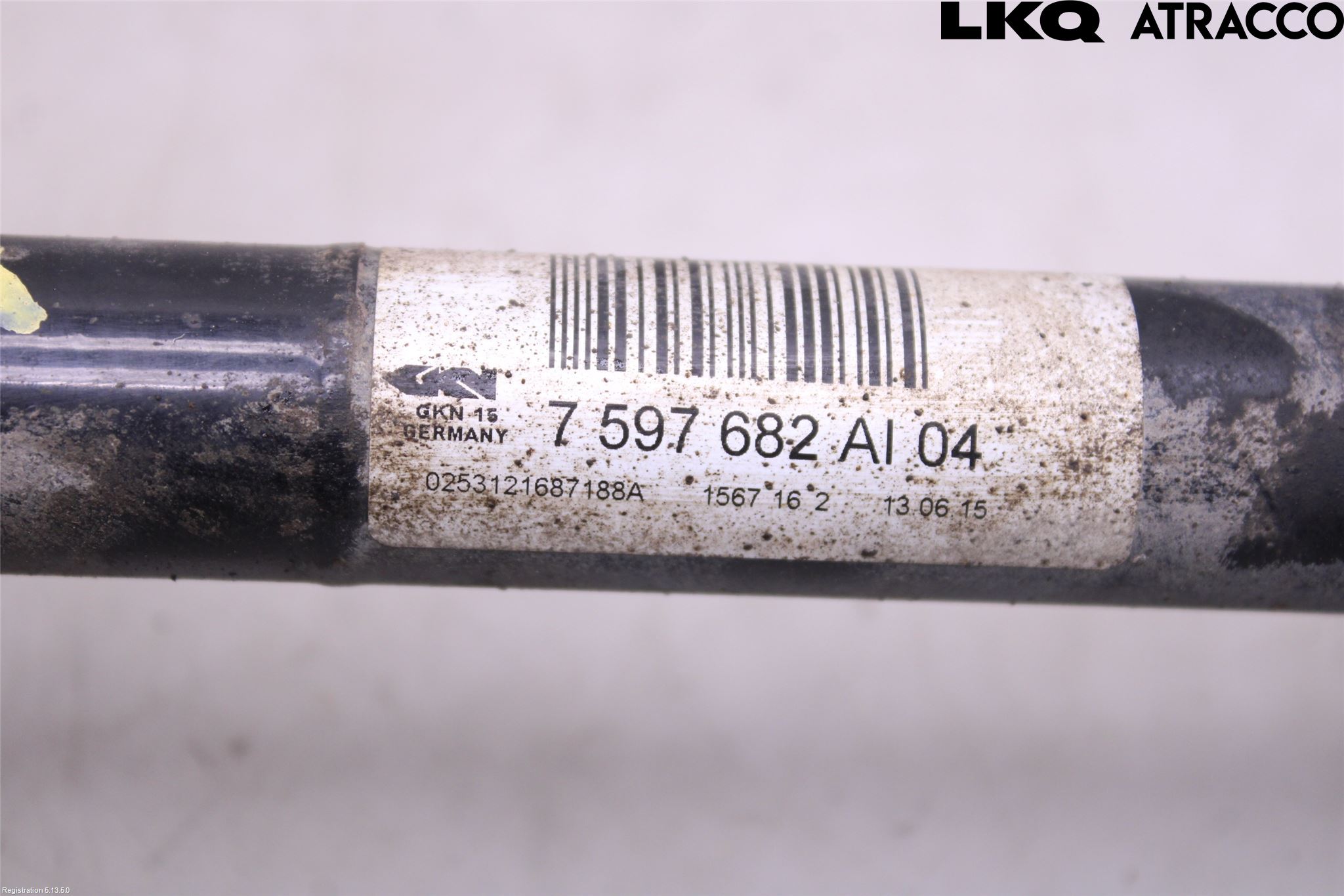 BMW 1 F20/F21 11-19 Drivaksel Bak Kompl Høyre