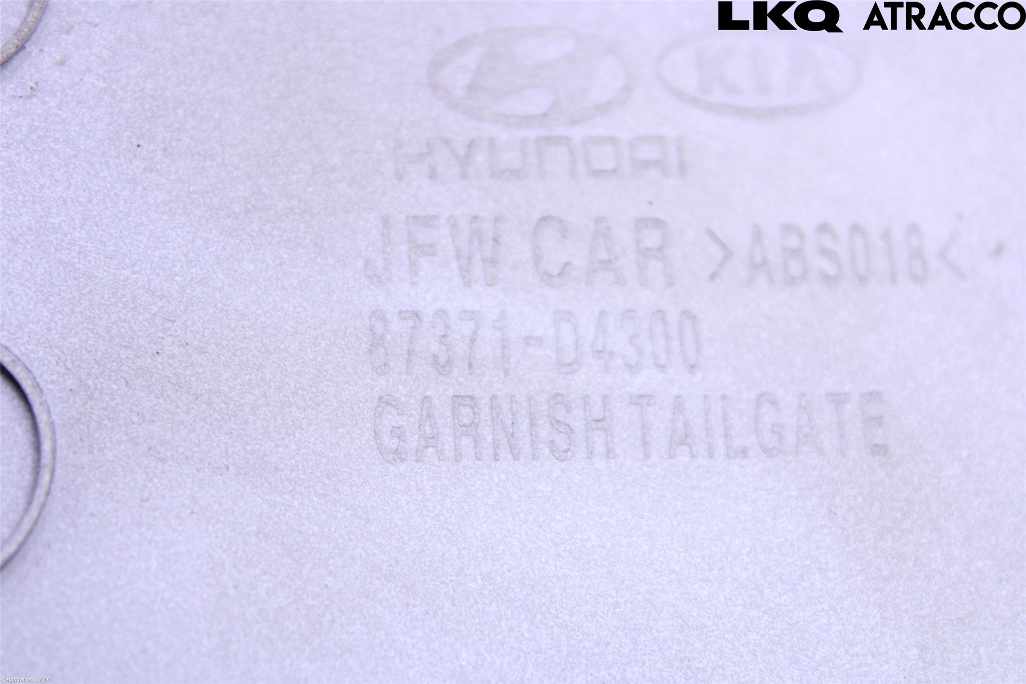 Kia OPTIMA 16-20 List Bak-Bakluke