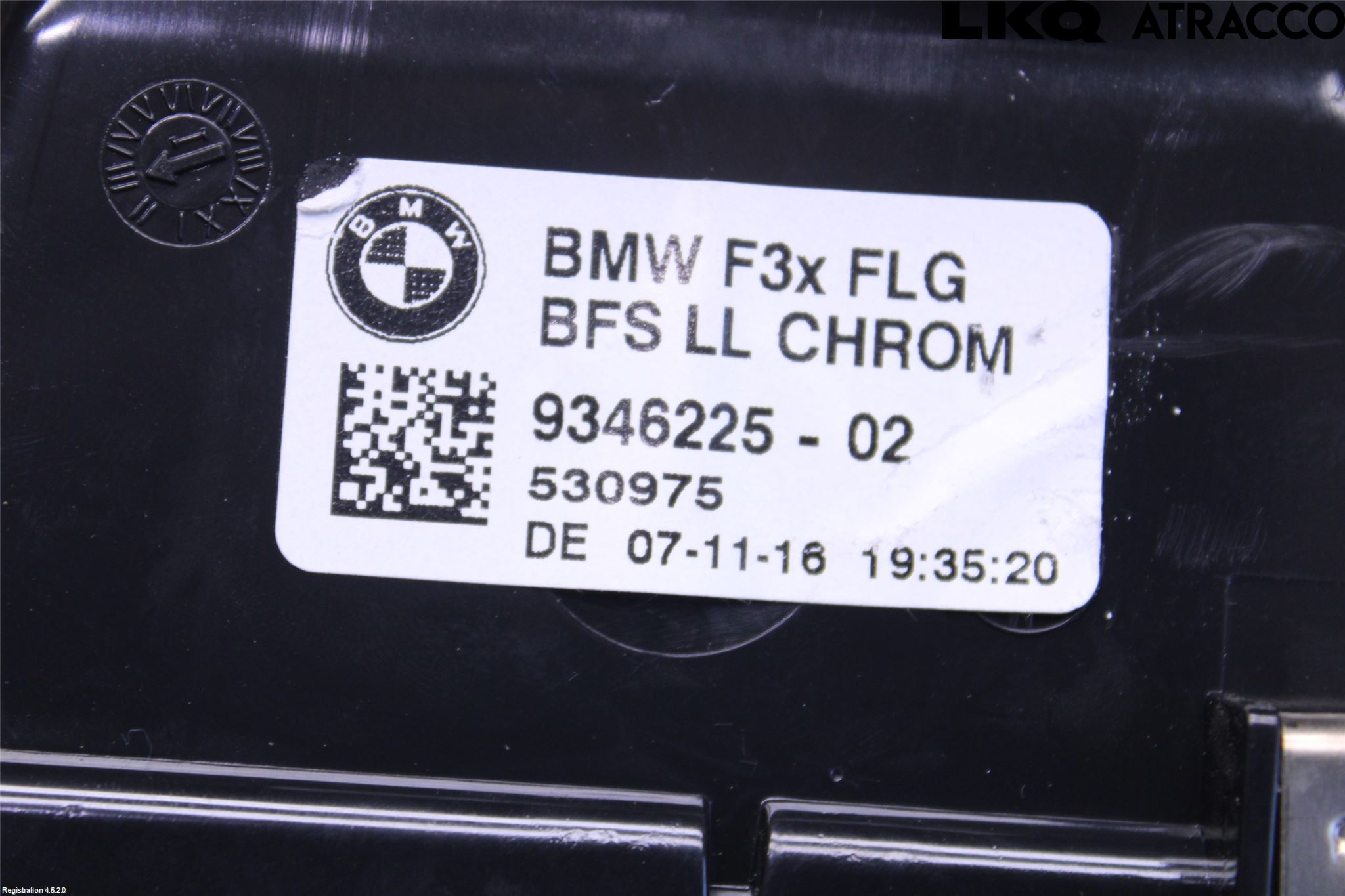 BMW 3 F30/F31/F80 12-19 Dashbord Kanal - Dyse