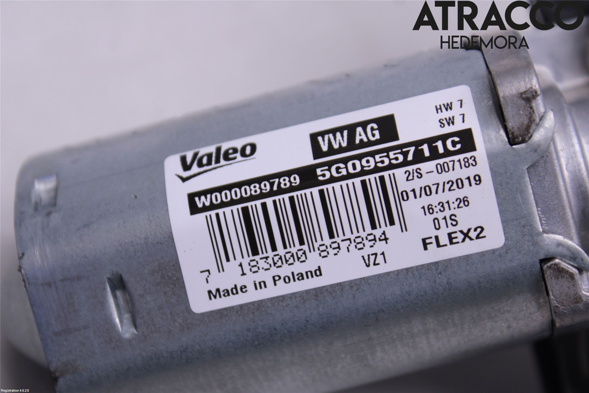 Volkswagen VW PASSAT 20-24 Viskermotor Bakluke