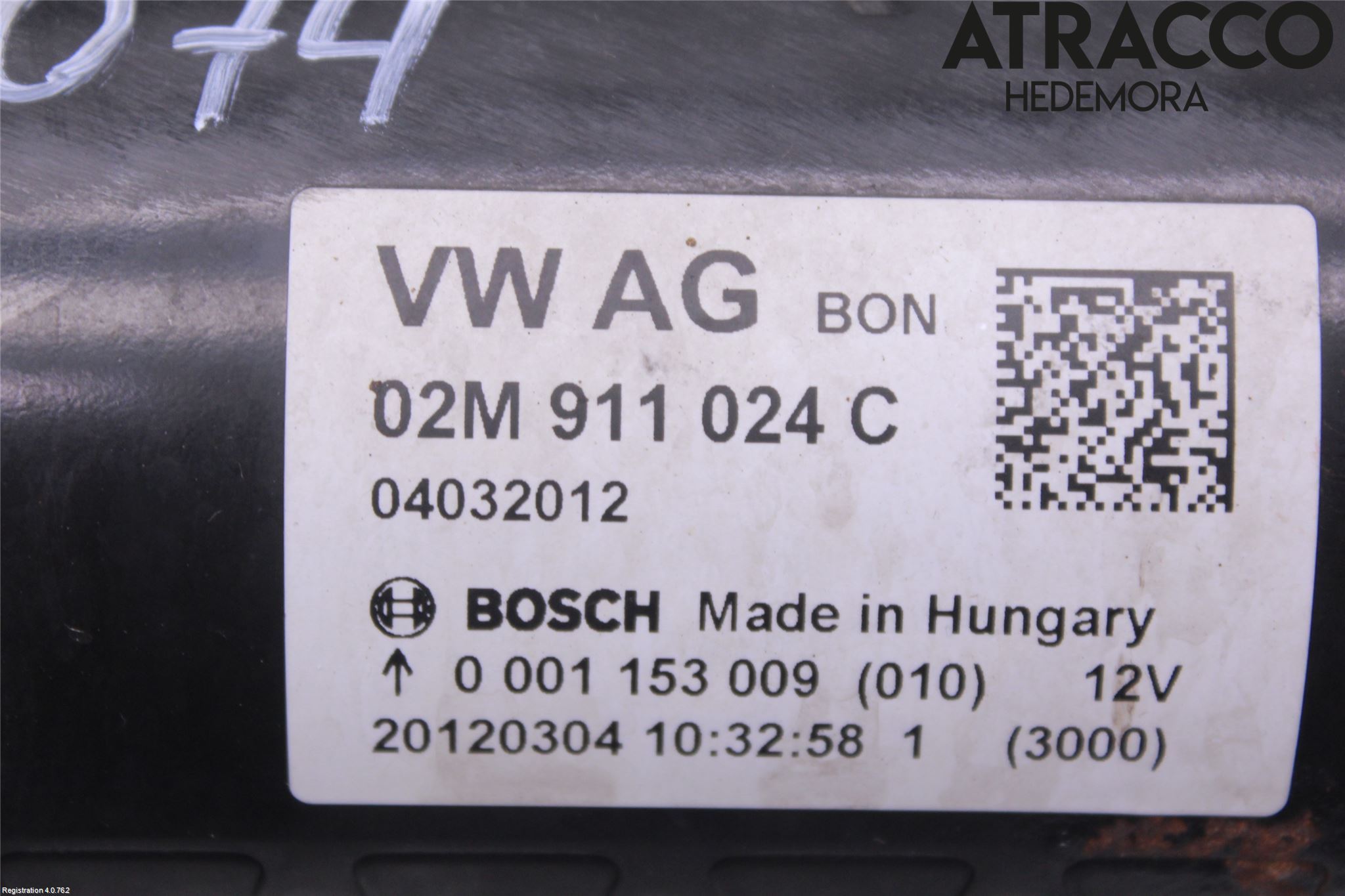 Volkswagen VW TIGUAN 07-16 Startmotor Diesel