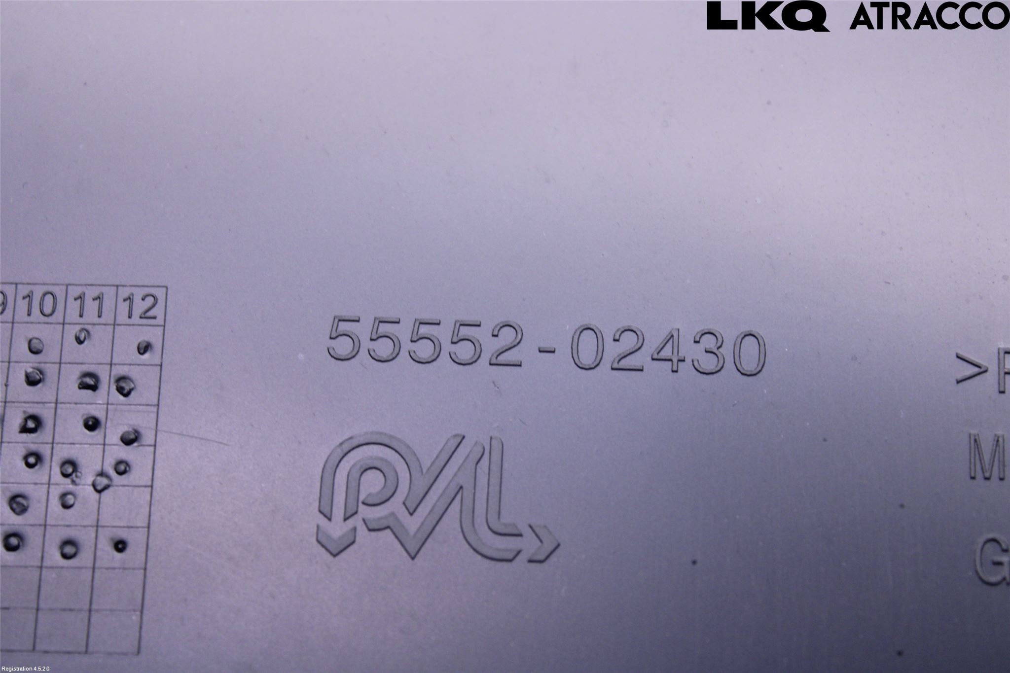 Toyota COROLLA 19- Innr Hanskerom Lokk