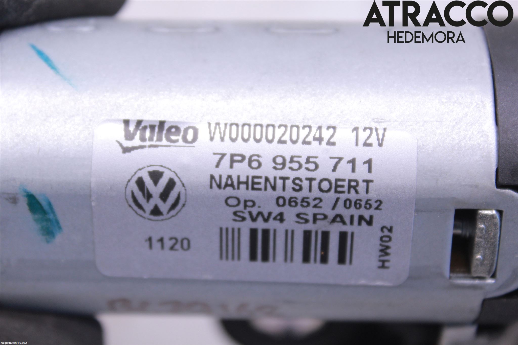 Volkswagen VW TOUAREG 7P 11-18 Viskermotor Bakluke