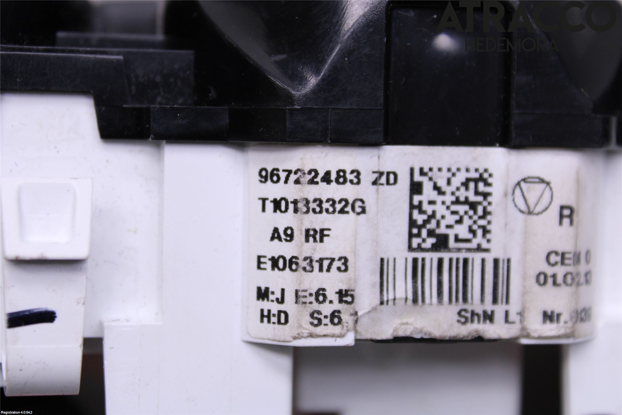 Peugeot 208 12-15 Varme Ac Betjening-Display