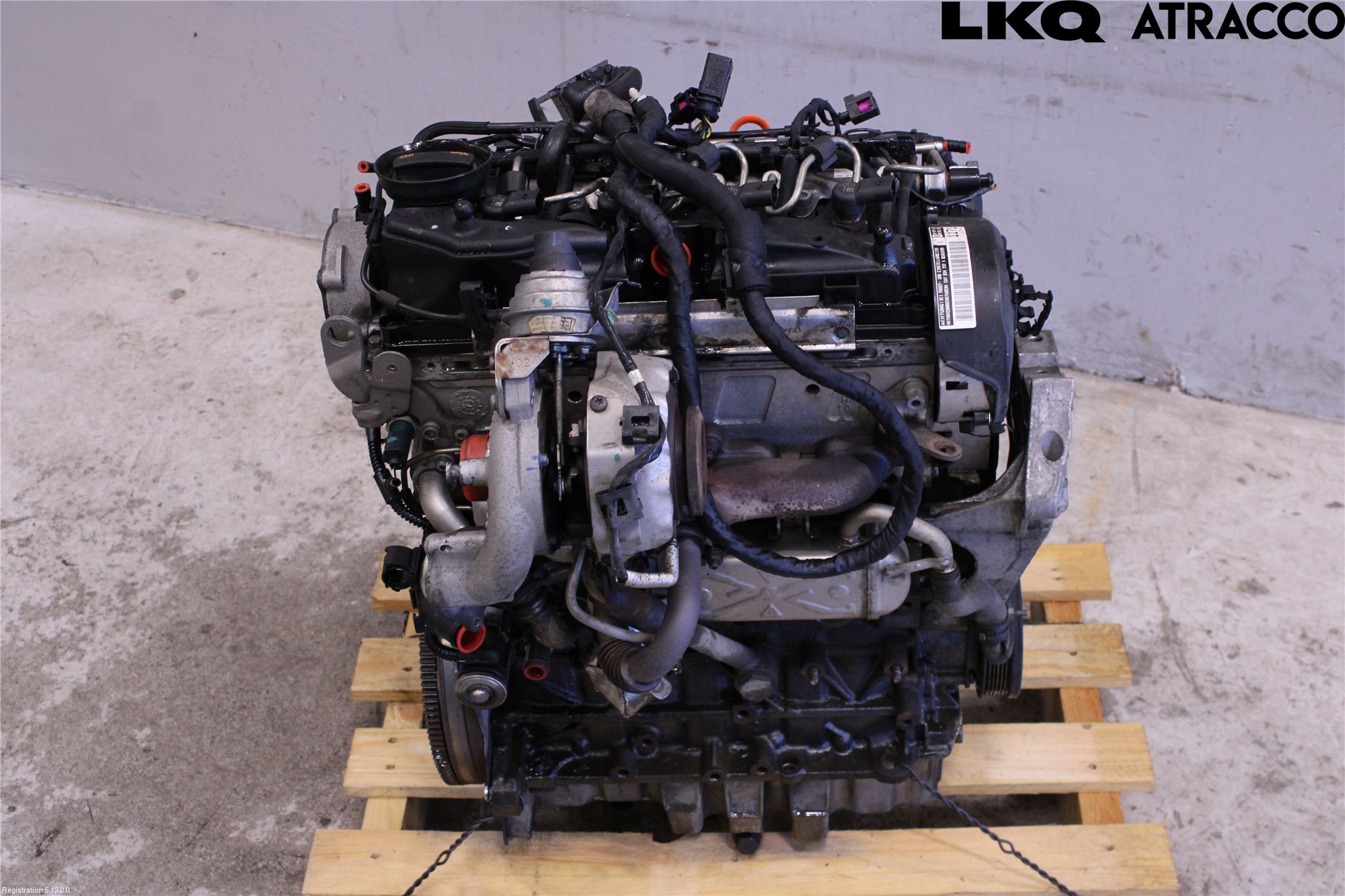 Volkswagen VW GOLF VI 09-13 Motor Diesel
