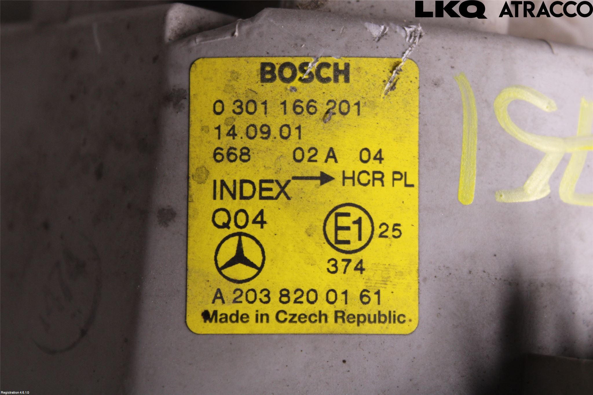 Mercedes-Benz MB C (203) 00-07 Frontlykt Venstre