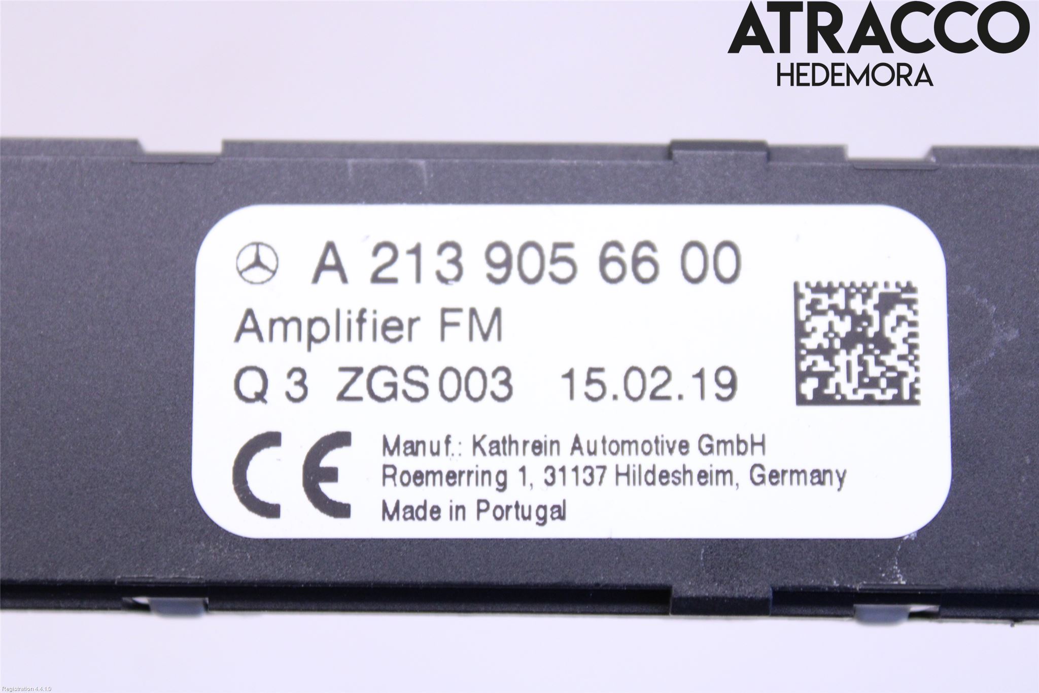 Mercedes-Benz MB E-KLASS (W213) 16-23 Stereo Antenneforsterker