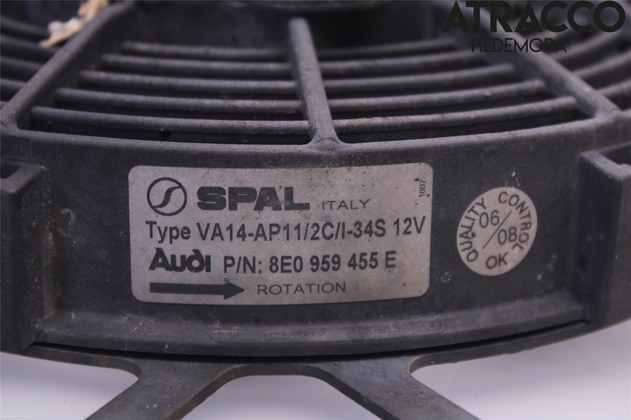Audi A6/S6     05-11 Kjølevifte Elektrisk