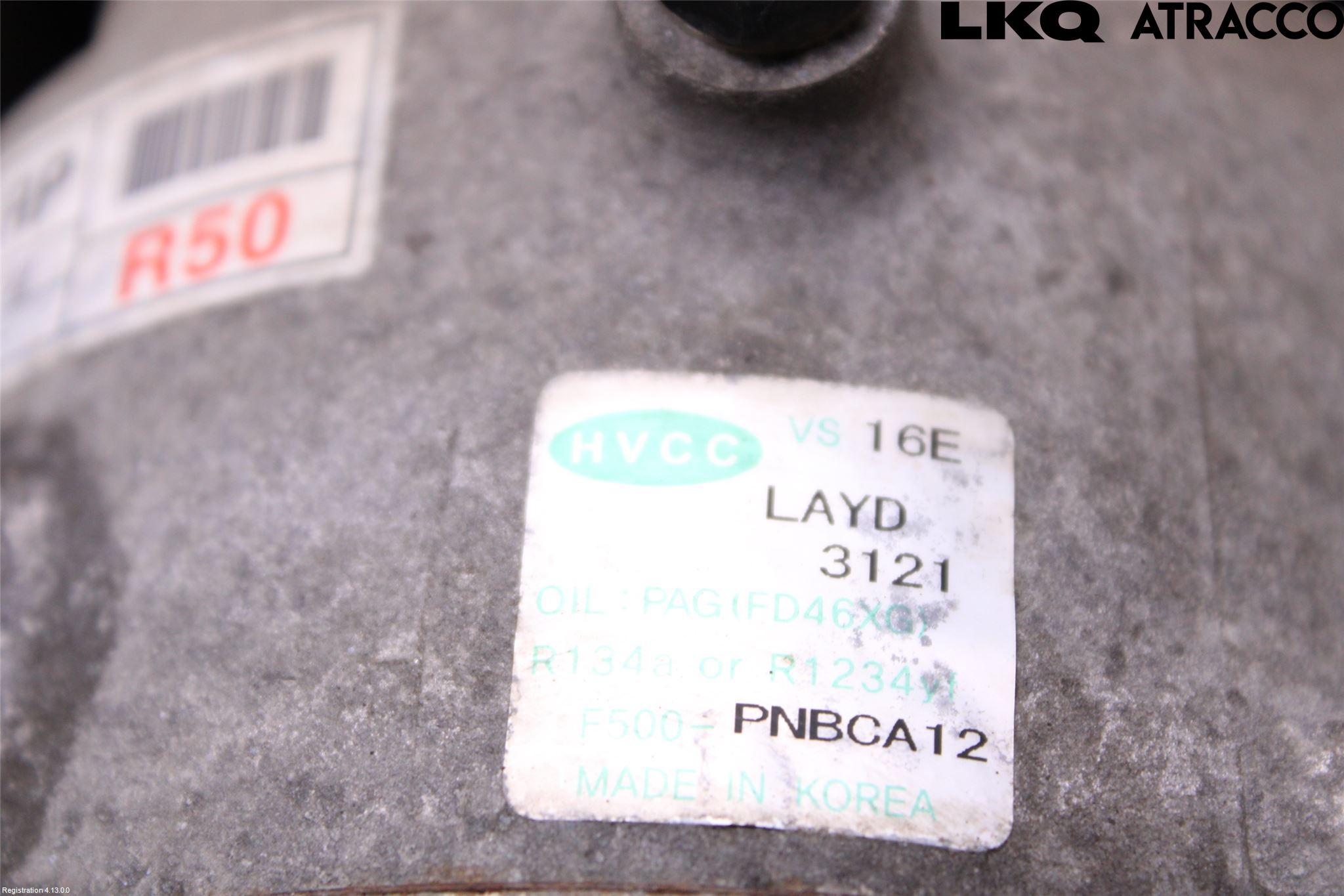 Kia CARENS III 13-19 Varme Ac Kompressor