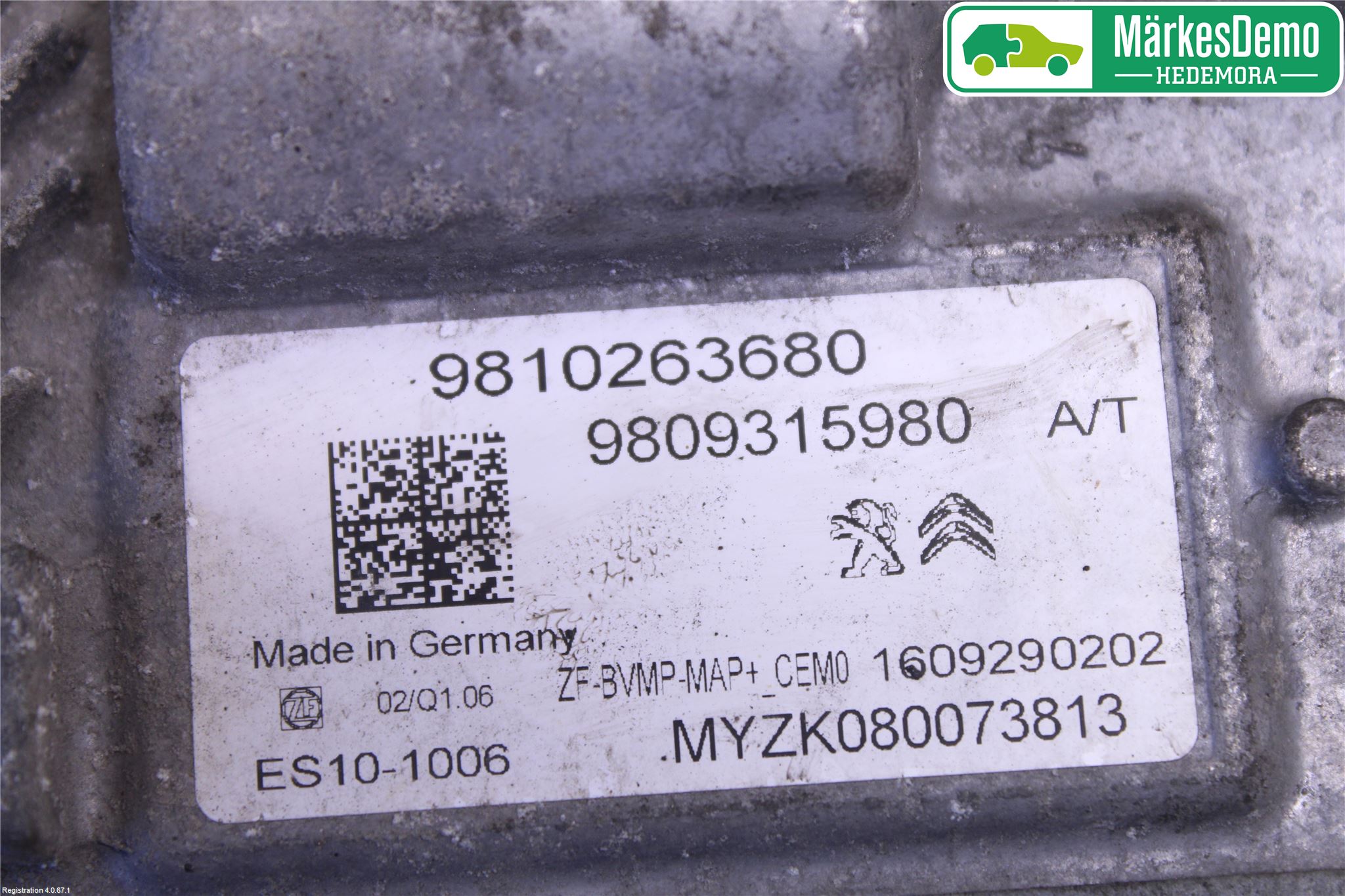 Peugeot 2008 13-20 Styreenhet Gearkasse