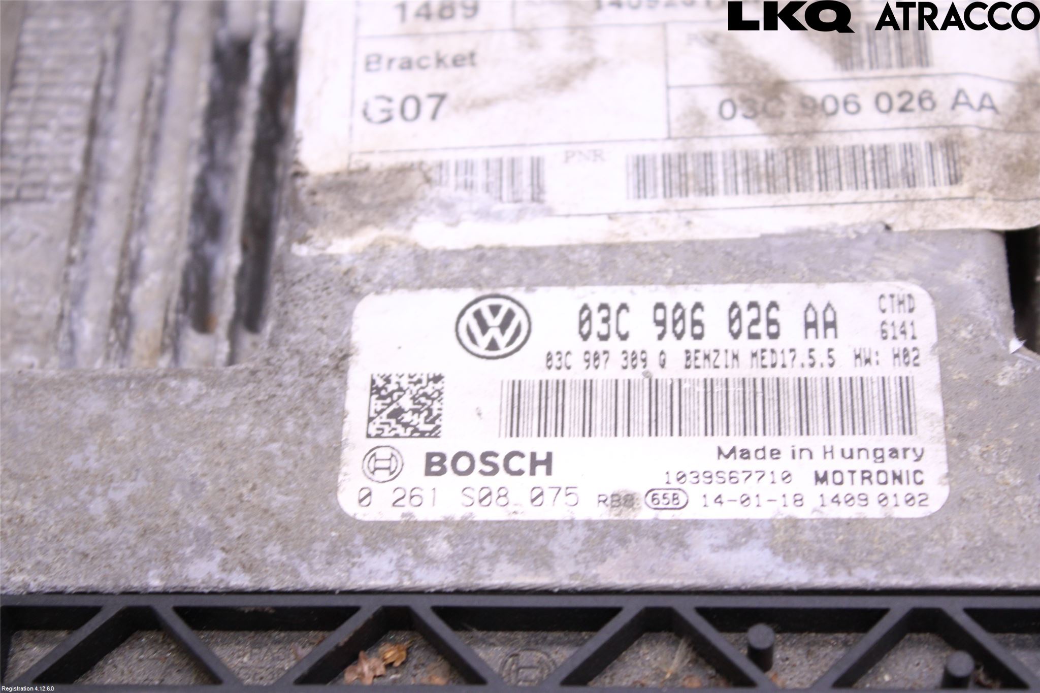 Volkswagen VW SCIROCCO 09-17 Styreenhet Innsprøytning